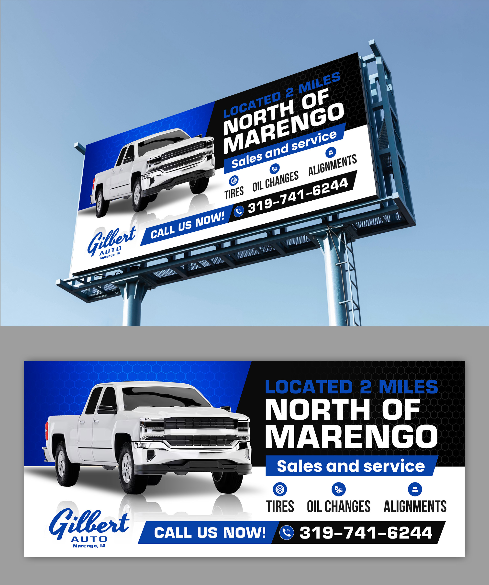 Billboard Design by debdesign for Gilbert Auto | Design #36582849