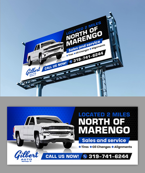 Billboard Design by debdesign for Gilbert Auto | Design: #36582850