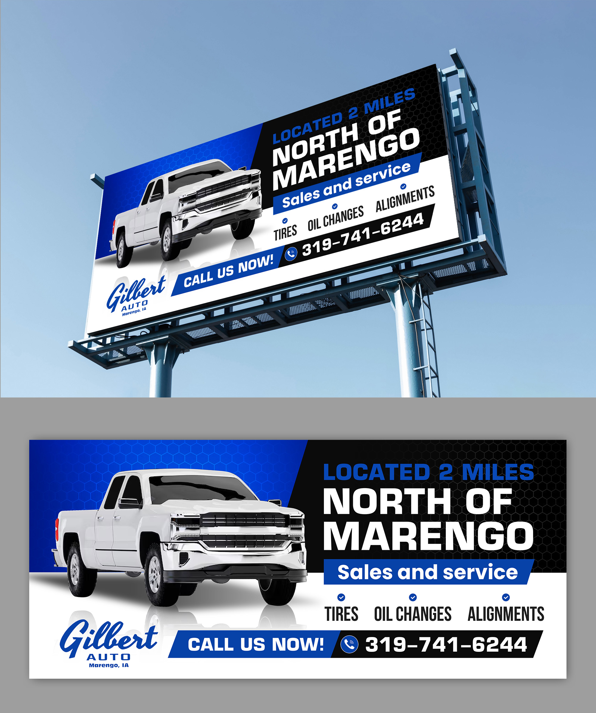 Billboard Design by debdesign for Gilbert Auto | Design #36582851