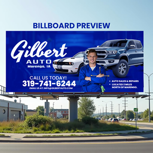 Billboard Design by ShannonH™ for Gilbert Auto | Design: #36576297
