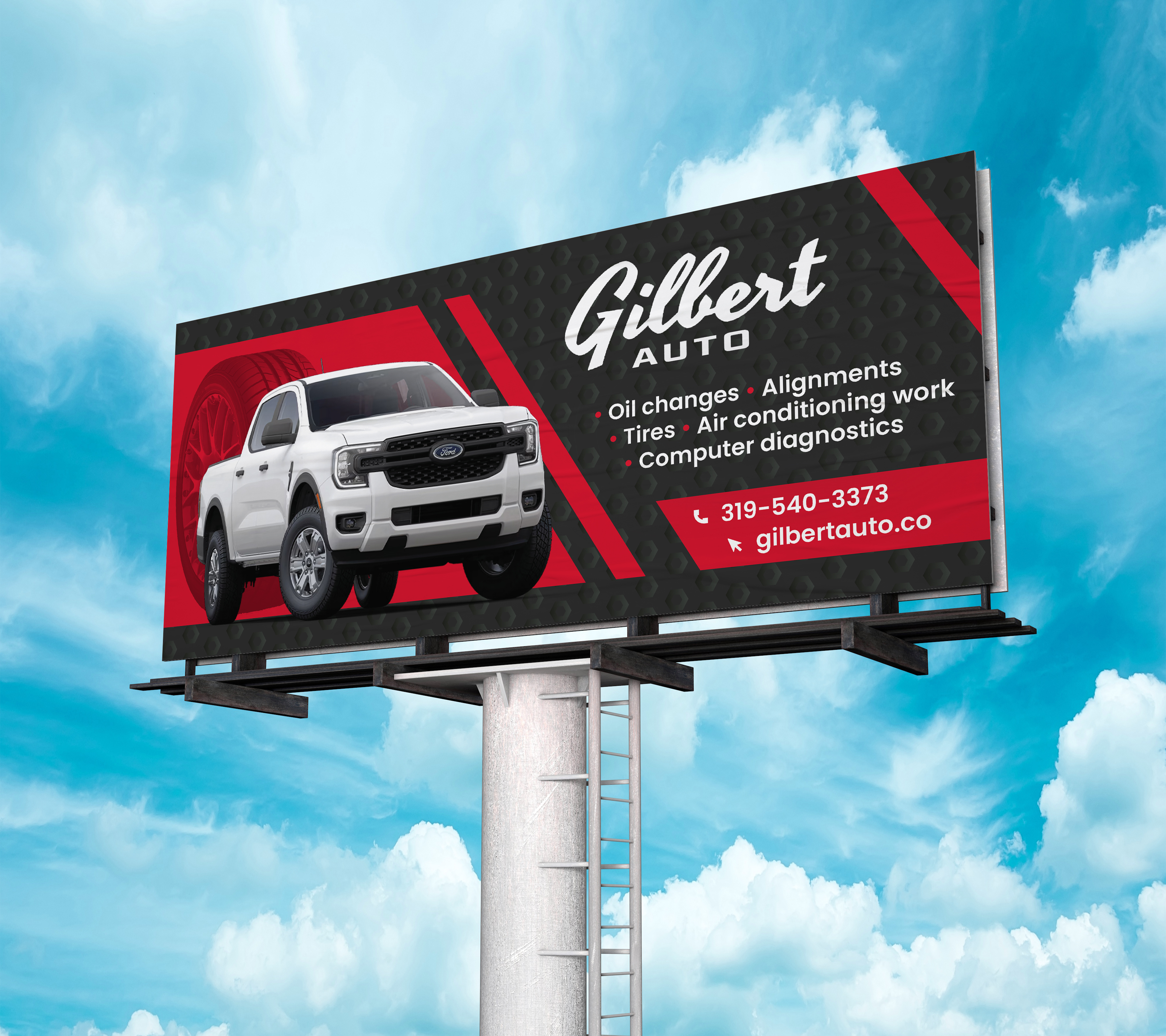 Billboard Design by saurov for Gilbert Auto | Design #36576498