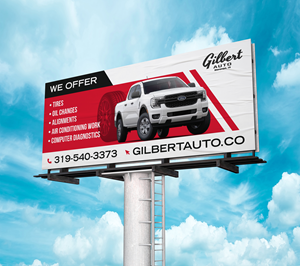 Billboard Design by saurov for Gilbert Auto | Design: #36576576