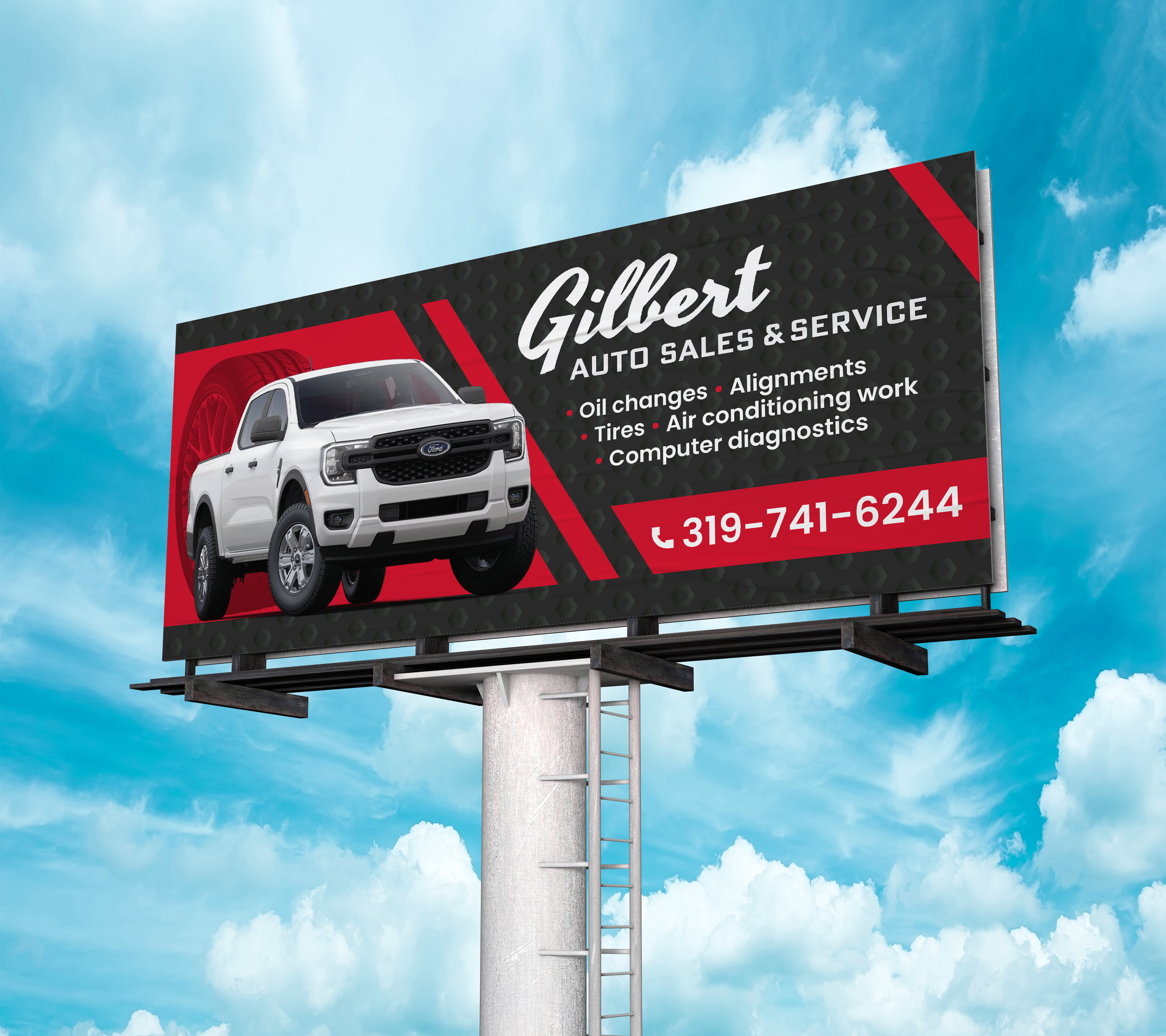 Billboard Design by saurov for Gilbert Auto | Design #36580132
