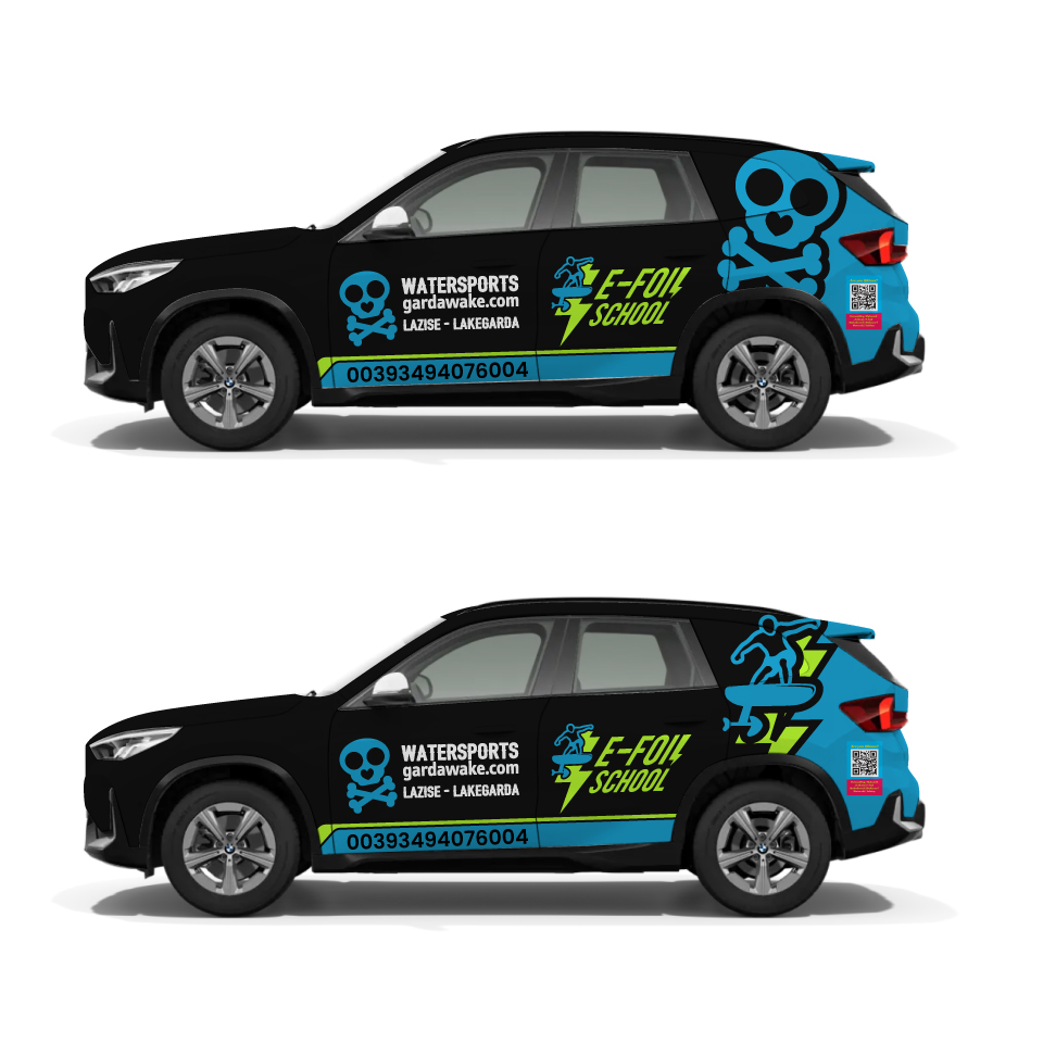 Car Wrap Design by Yoga Tri for GARDAWAKE Watersports | Design #36577715