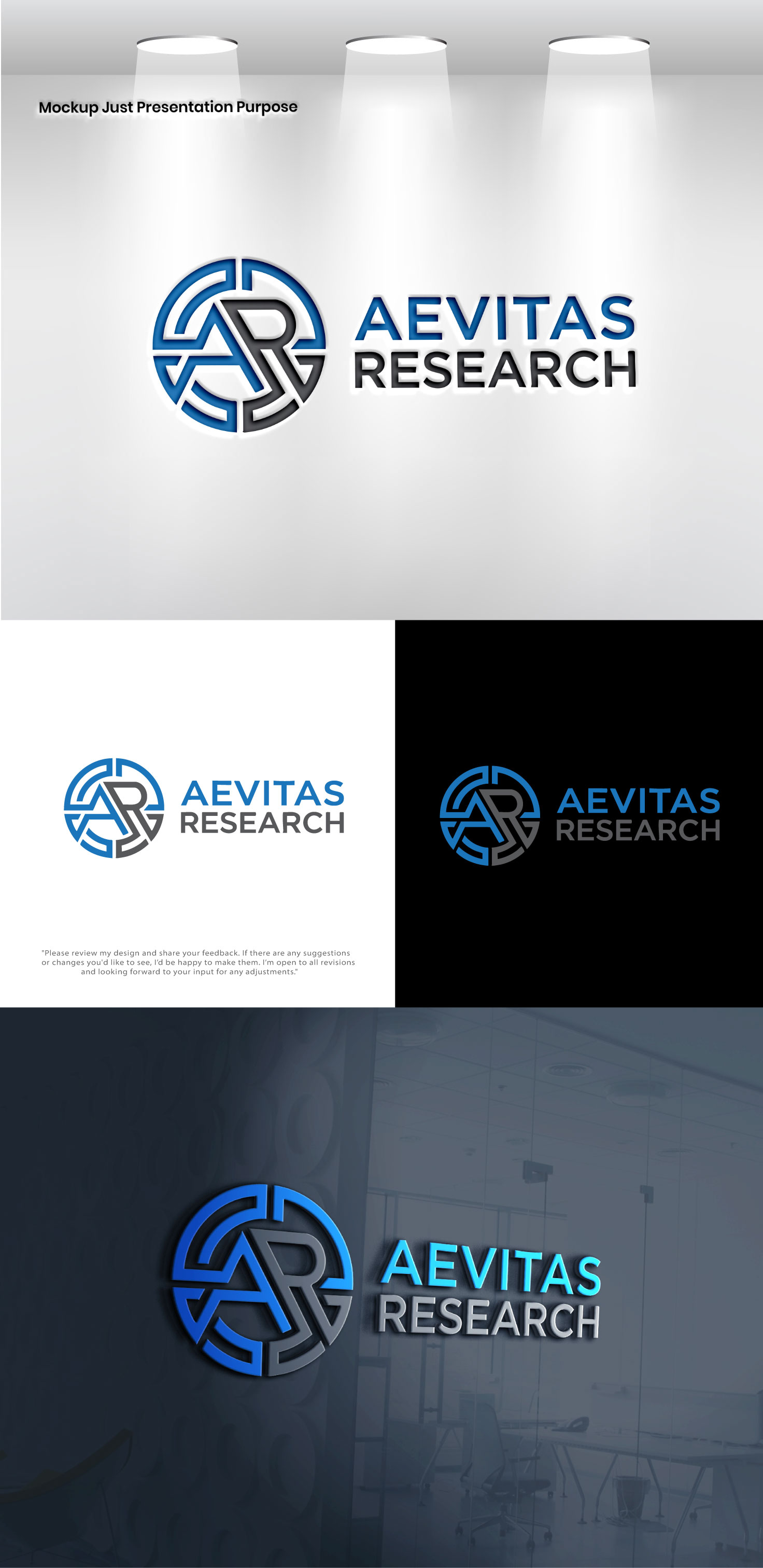 Logo Design by VectorForge for Aevitas Research | Design #36580727
