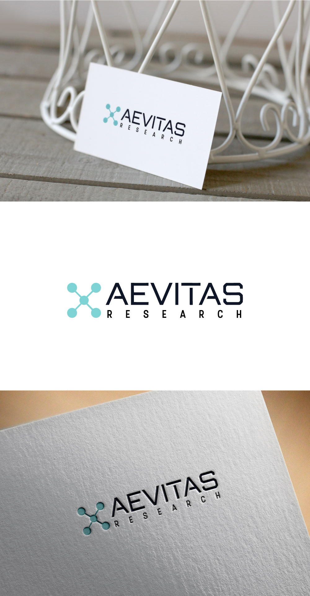 Logo Design by KING JM for Aevitas Research | Design #36577708