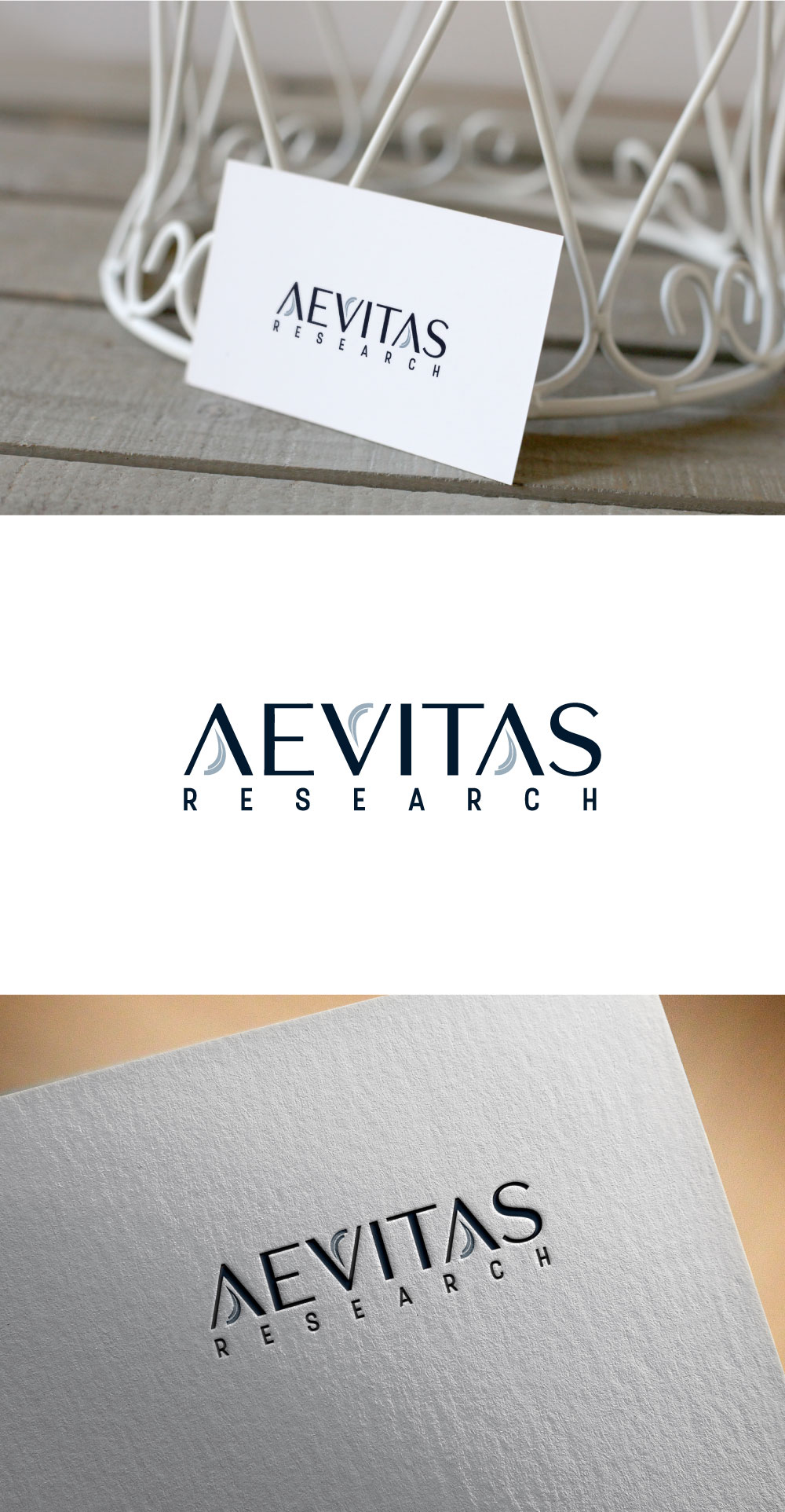 Logo Design by KING JM for Aevitas Research | Design #36577710