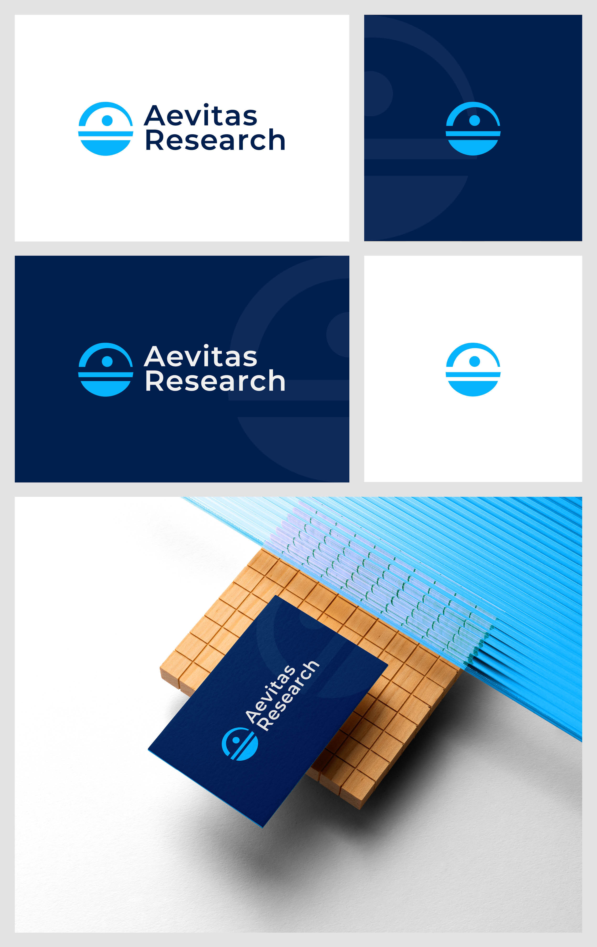 Logo Design by Ha.Connick for Aevitas Research | Design #36579221