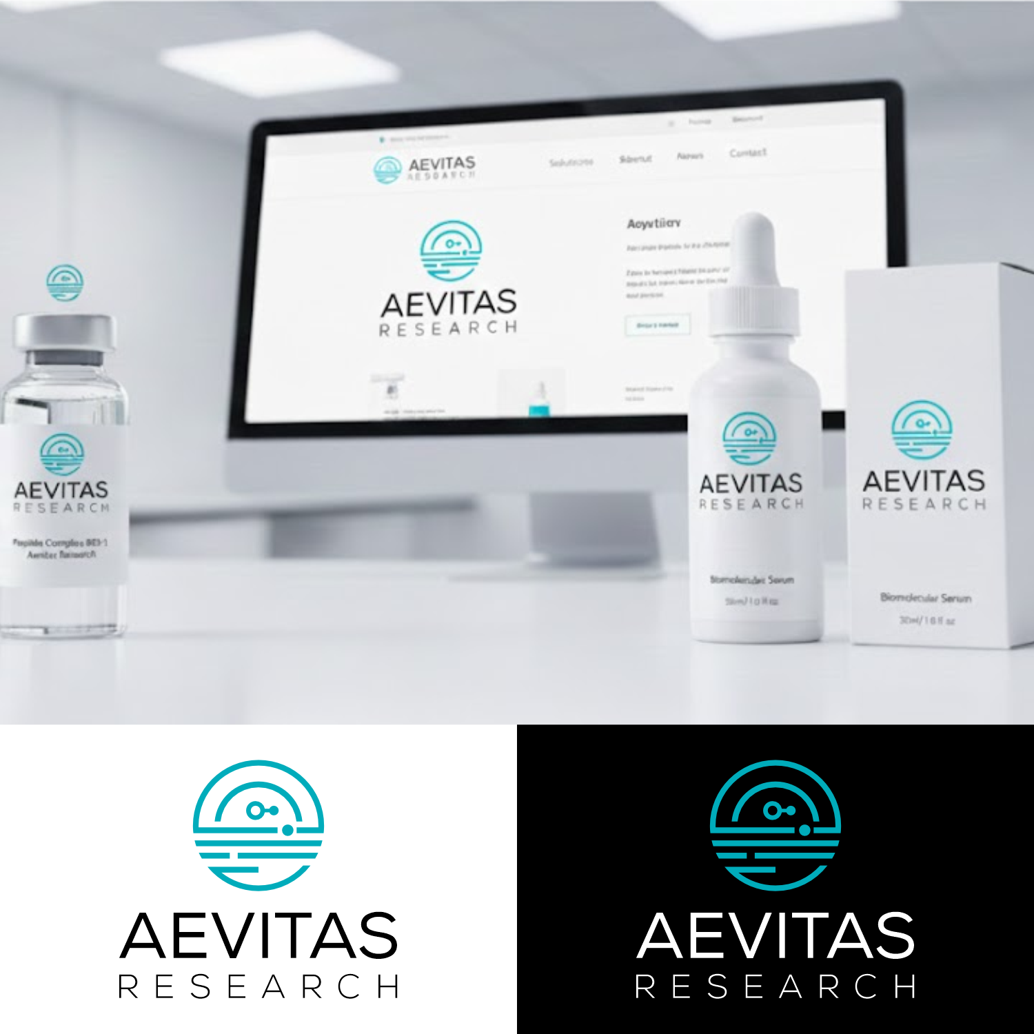 Logo Design by Dalang Design for Aevitas Research | Design #36580701
