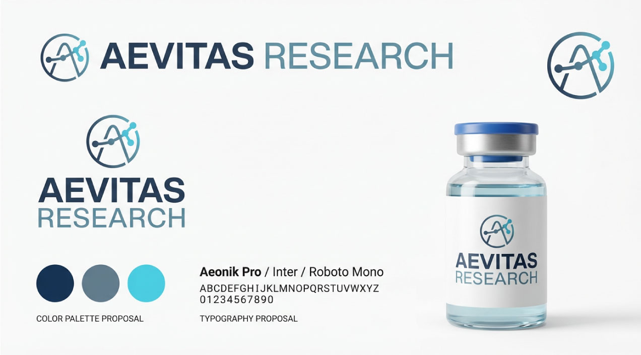 Logo Design by Hamza  Al-Muttalib for Aevitas Research | Design #36580981