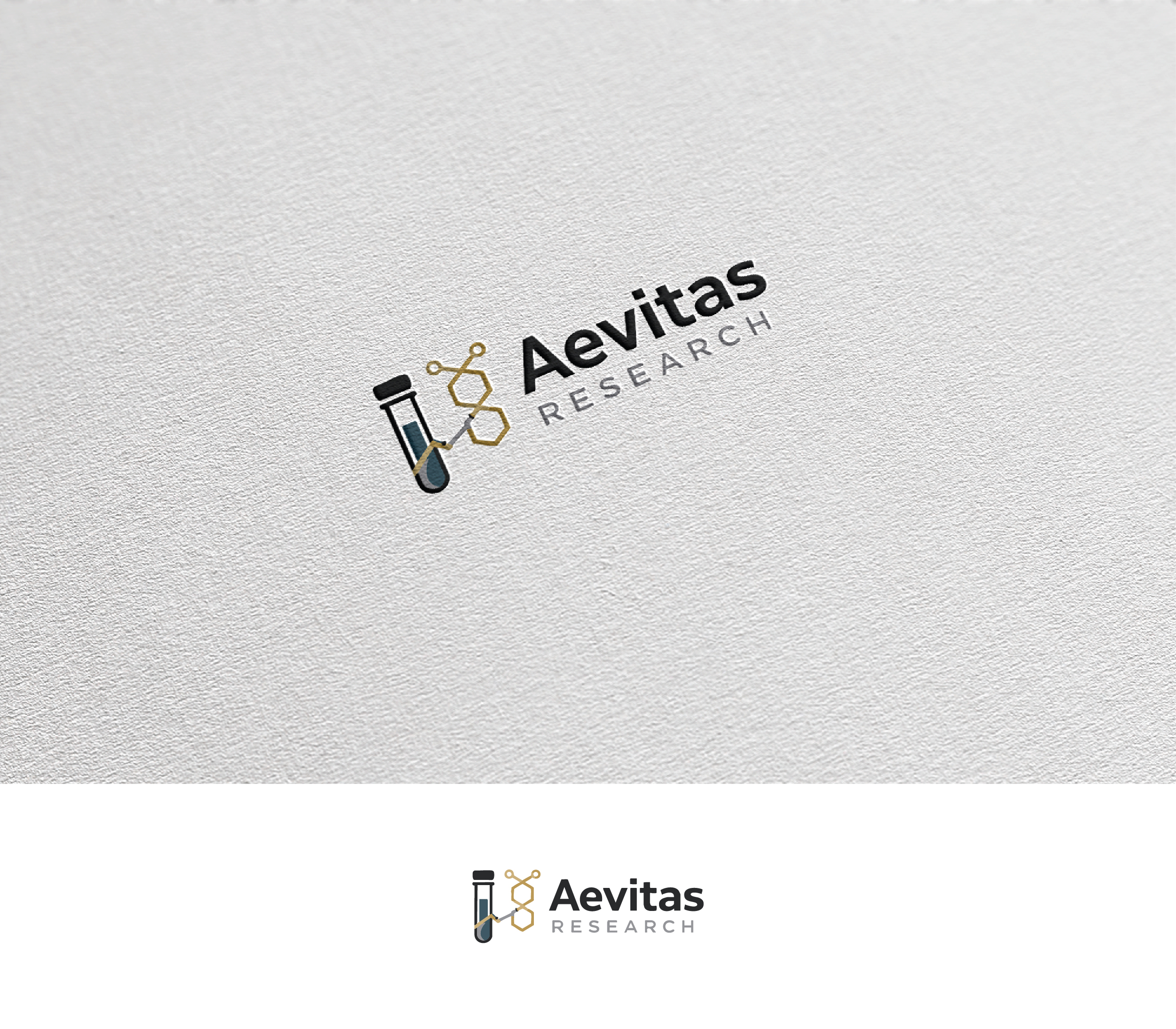 Logo Design by Afsana_Hoque for Aevitas Research | Design #36581646