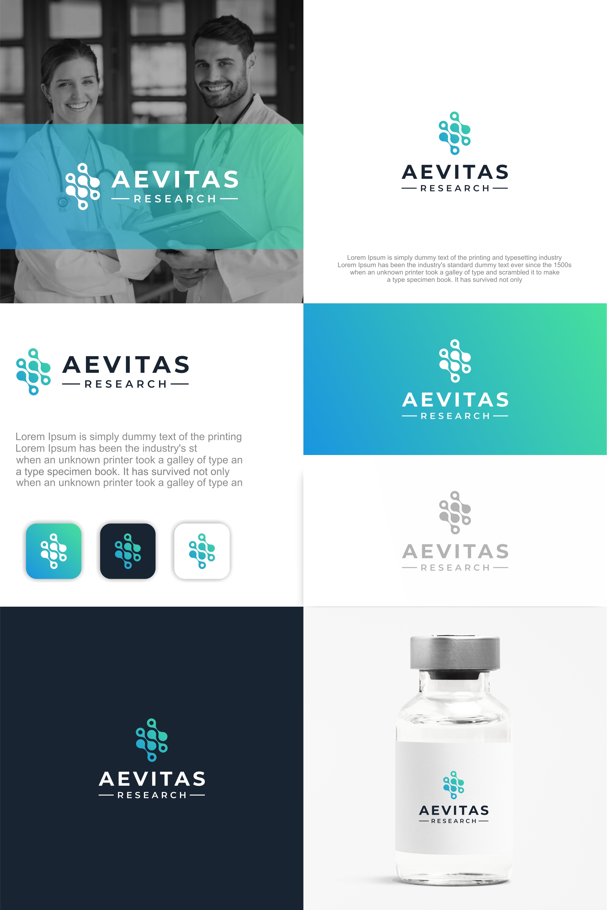 Logo Design by Stone Black for Aevitas Research | Design #36579015