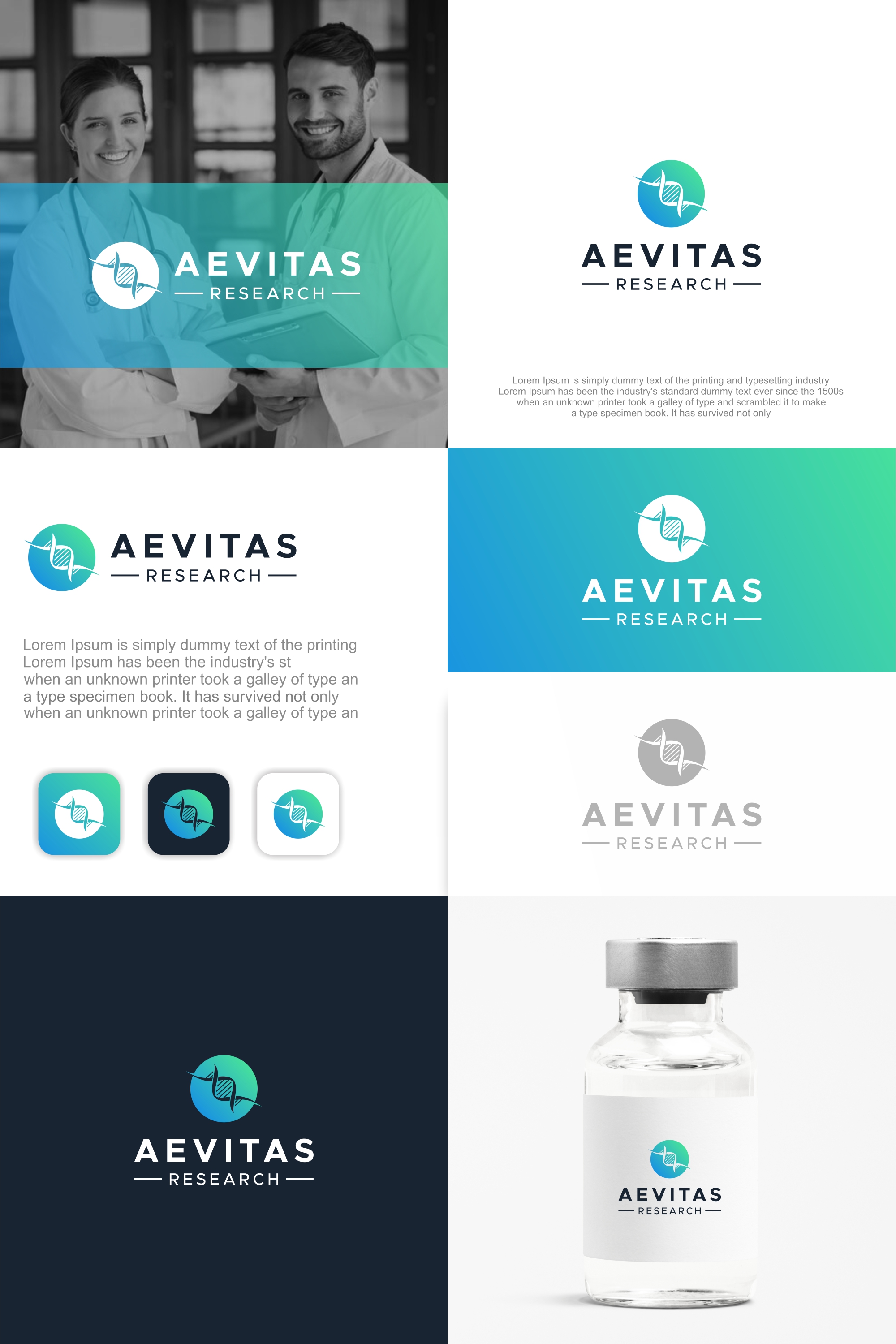 Logo Design by Stone Black for Aevitas Research | Design #36593270