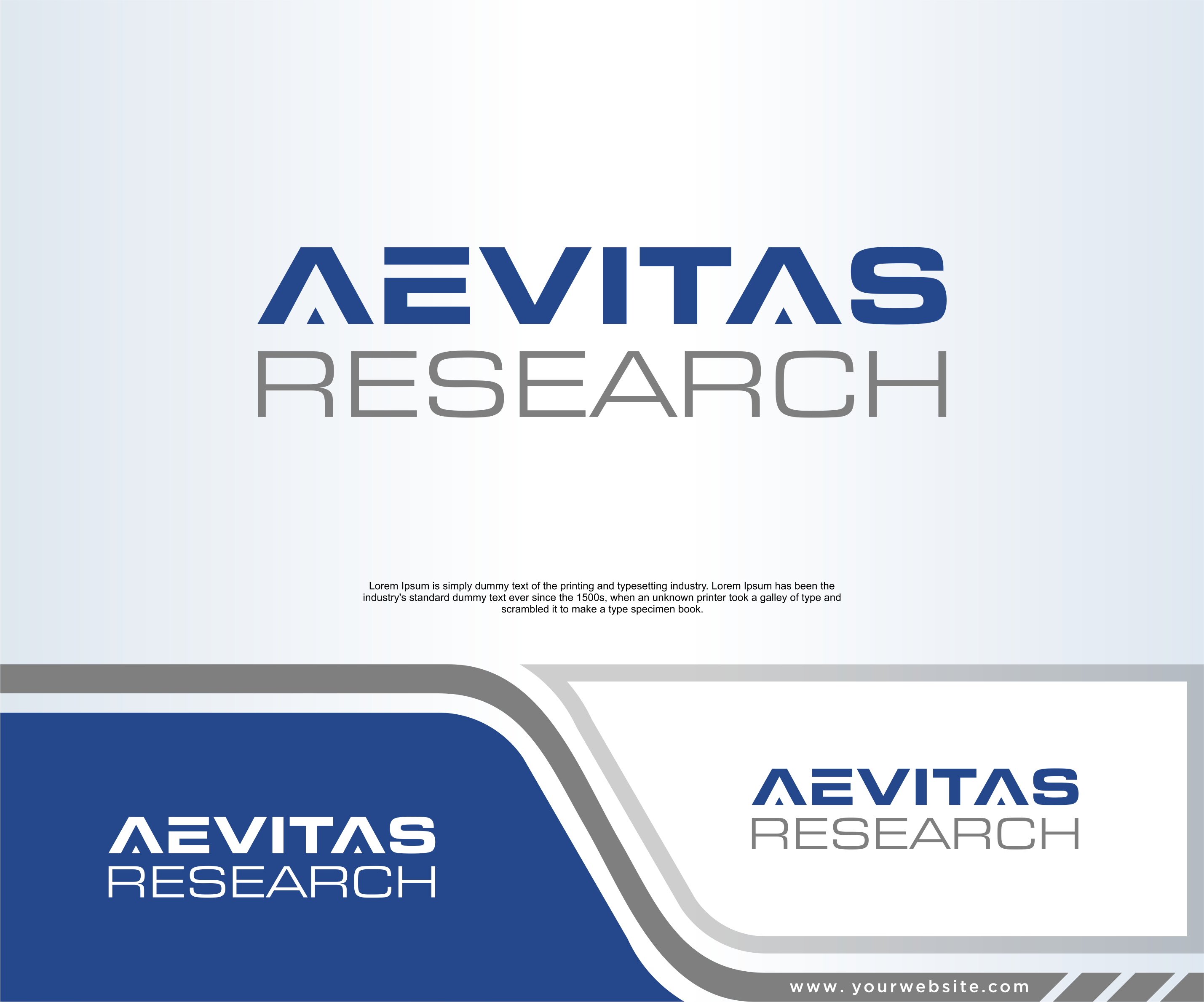 Logo Design by dobleh_creative for Aevitas Research | Design #36576310