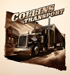 T-shirt Design by Suprakash 3 for D. Collins Transport  | Design: #36622716