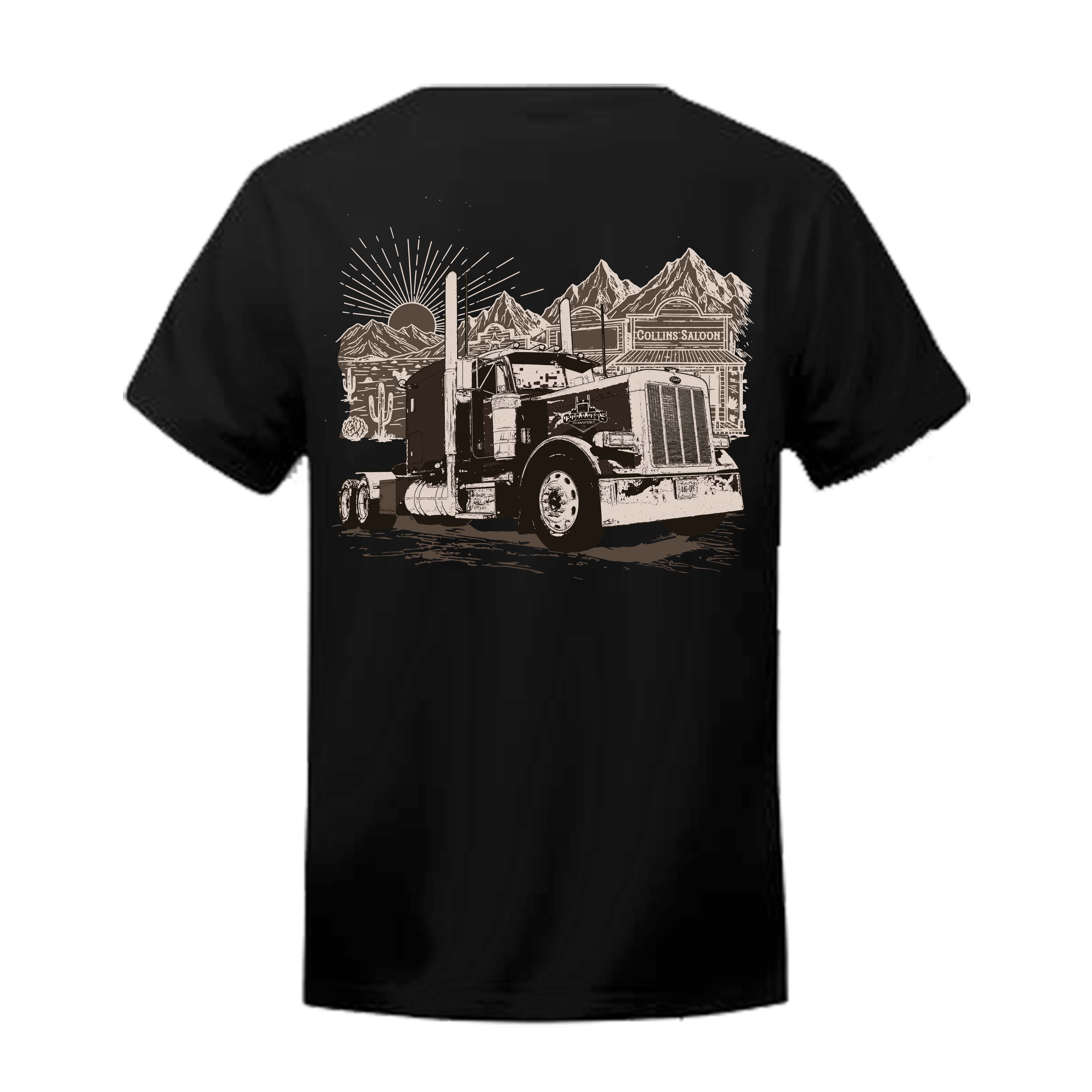 T-shirt Design by onze design for D. Collins Transport  | Design #36595611