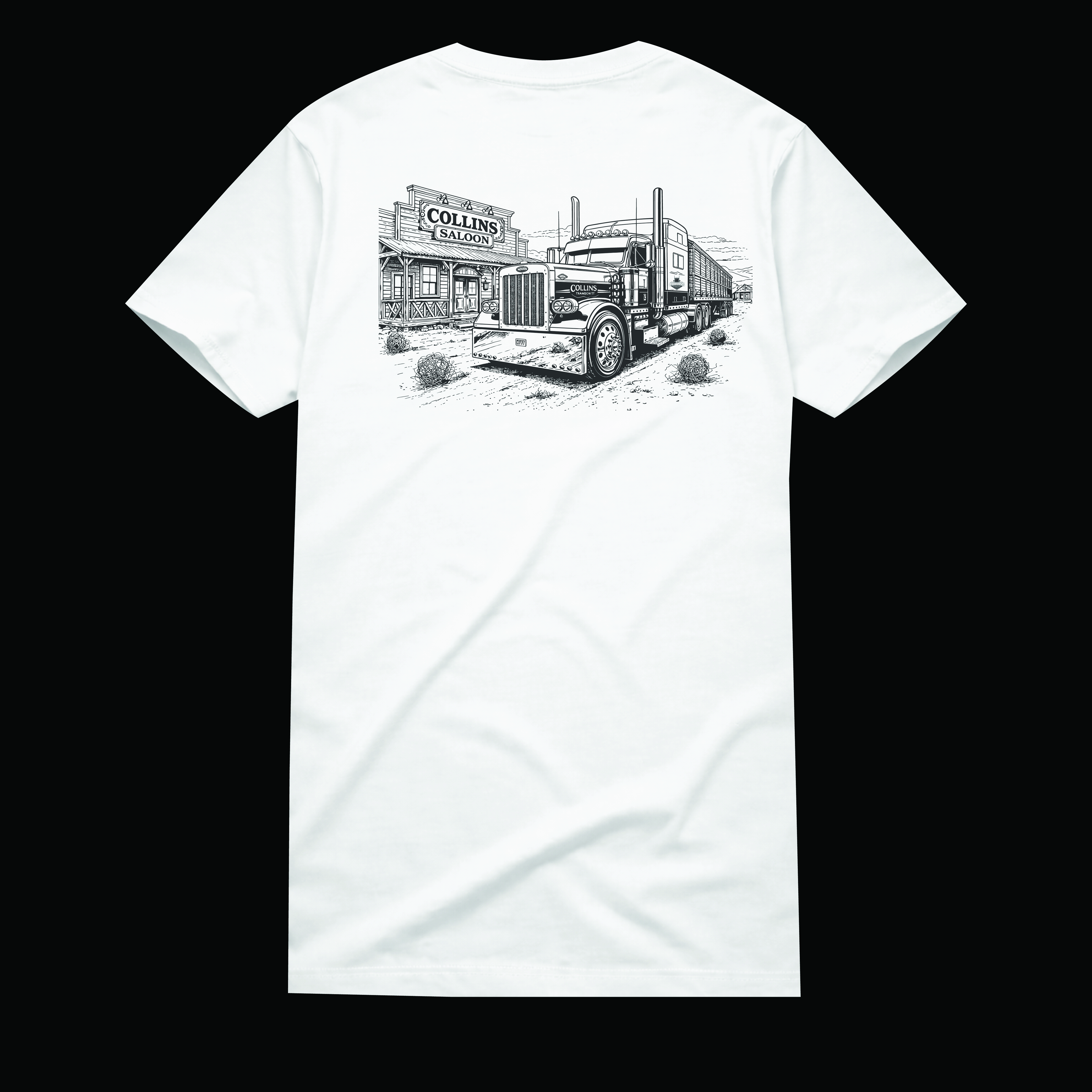 T-shirt Design by MO61 for D. Collins Transport  | Design #36605591