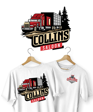 T-shirt Design by debdesign for D. Collins Transport  | Design: #36584460