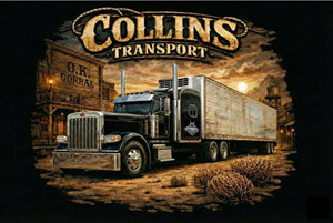 T-shirt Design by t-fa for D. Collins Transport  | Design #36672619