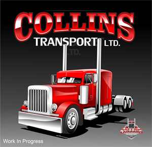 T-shirt Design by Yakuza20 for D. Collins Transport  | Design: #36595124