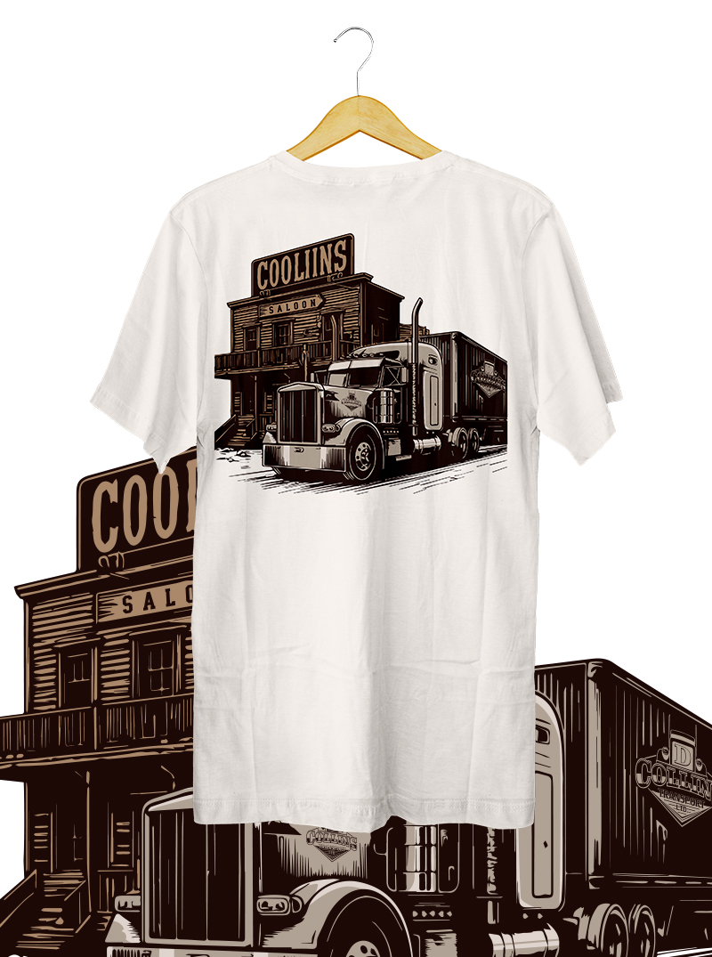 T-shirt Design by HELLOCRUNK for D. Collins Transport  | Design #36615648