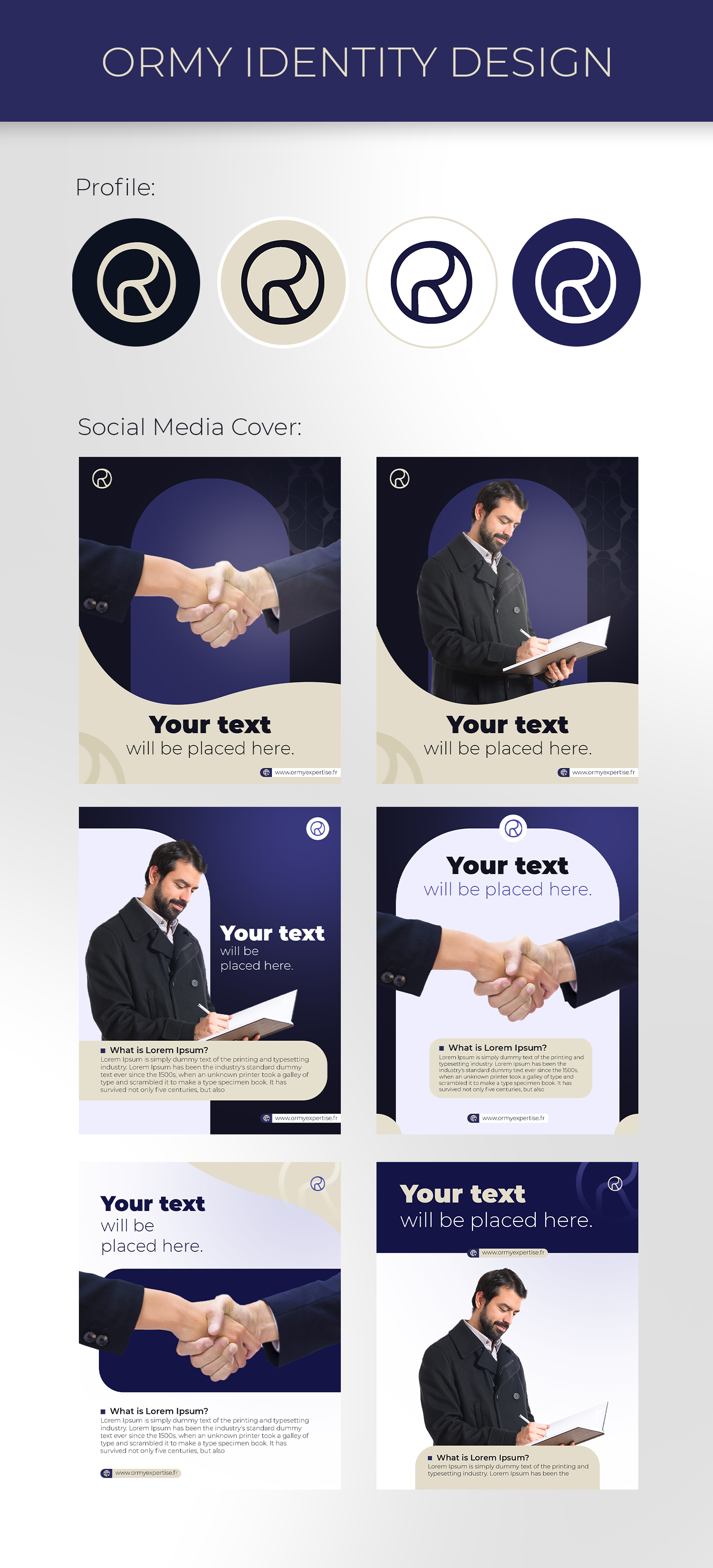 Facebook Design by Farvahar Design Studio for ORMY EXPERTISE | Design #36878418