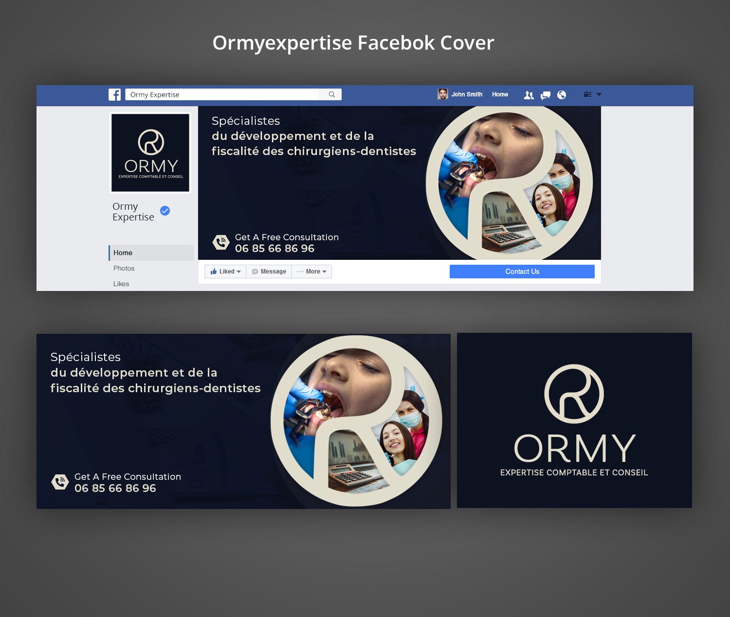 Facebook Design by Pd Work for ORMY EXPERTISE | Design #36792363