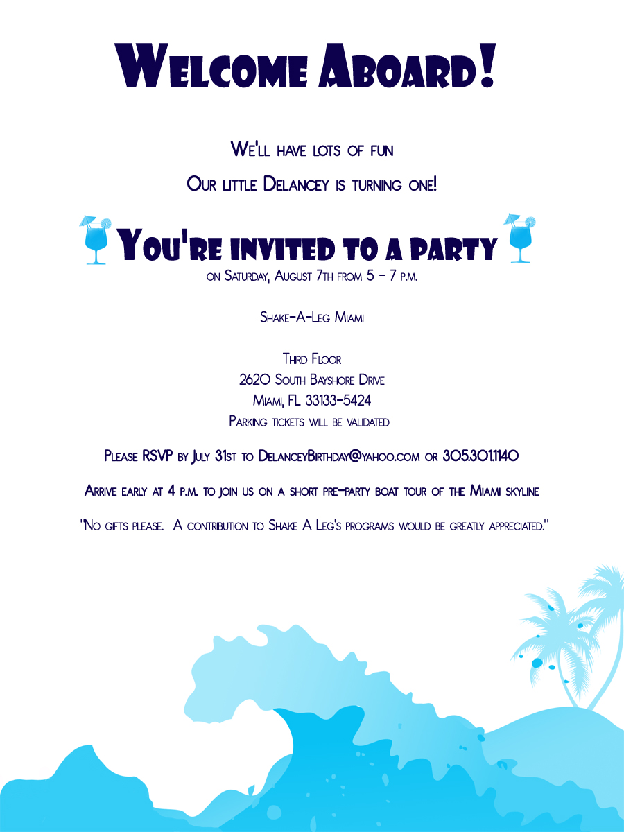 Invitation Design by Oh no for Delancey's Birthday | Design #71122