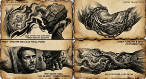 Tattoo Design by RangLga for this project | Design: #36601698