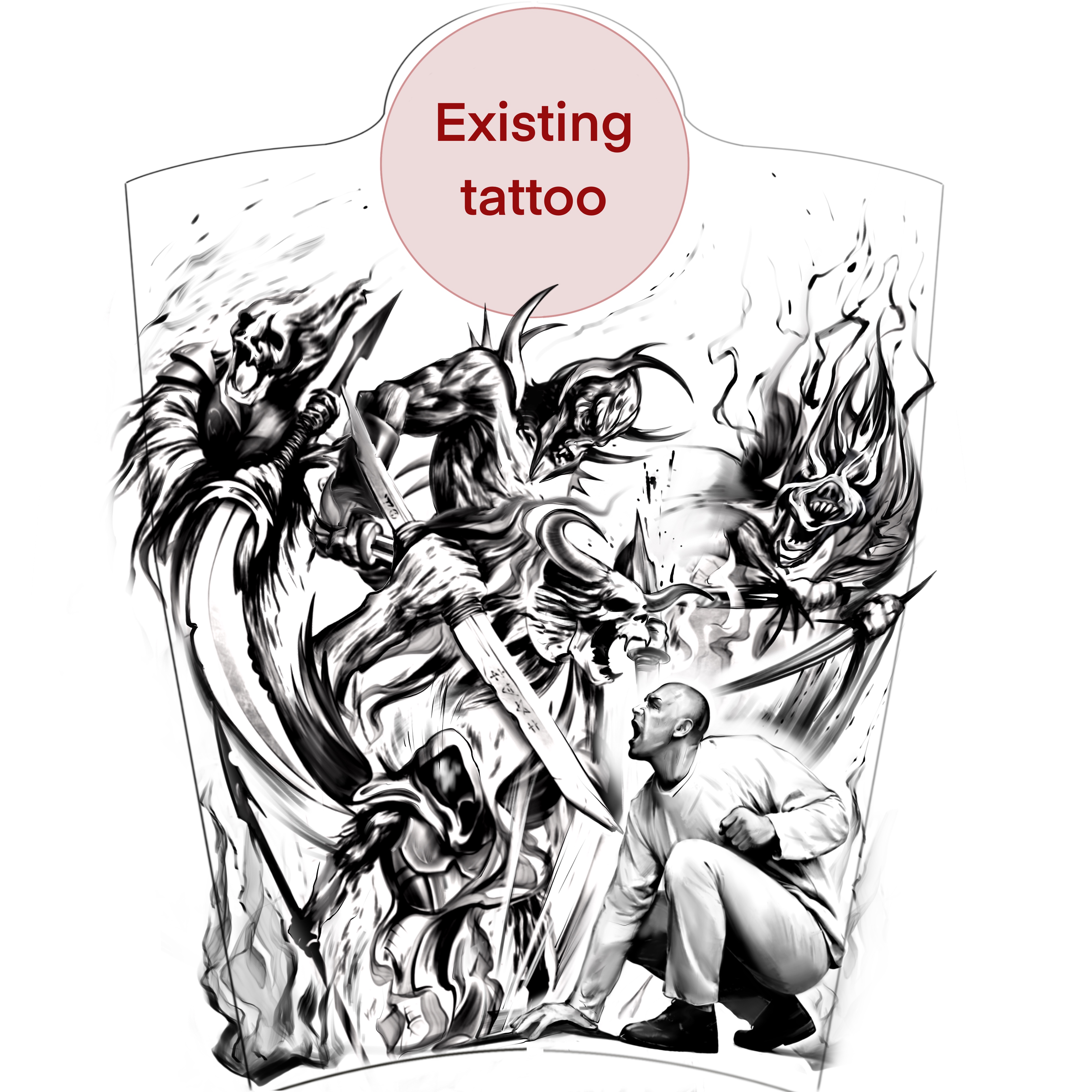 Tattoo Design by Yevhen (Ukrdesign) for this project | Design #36597944