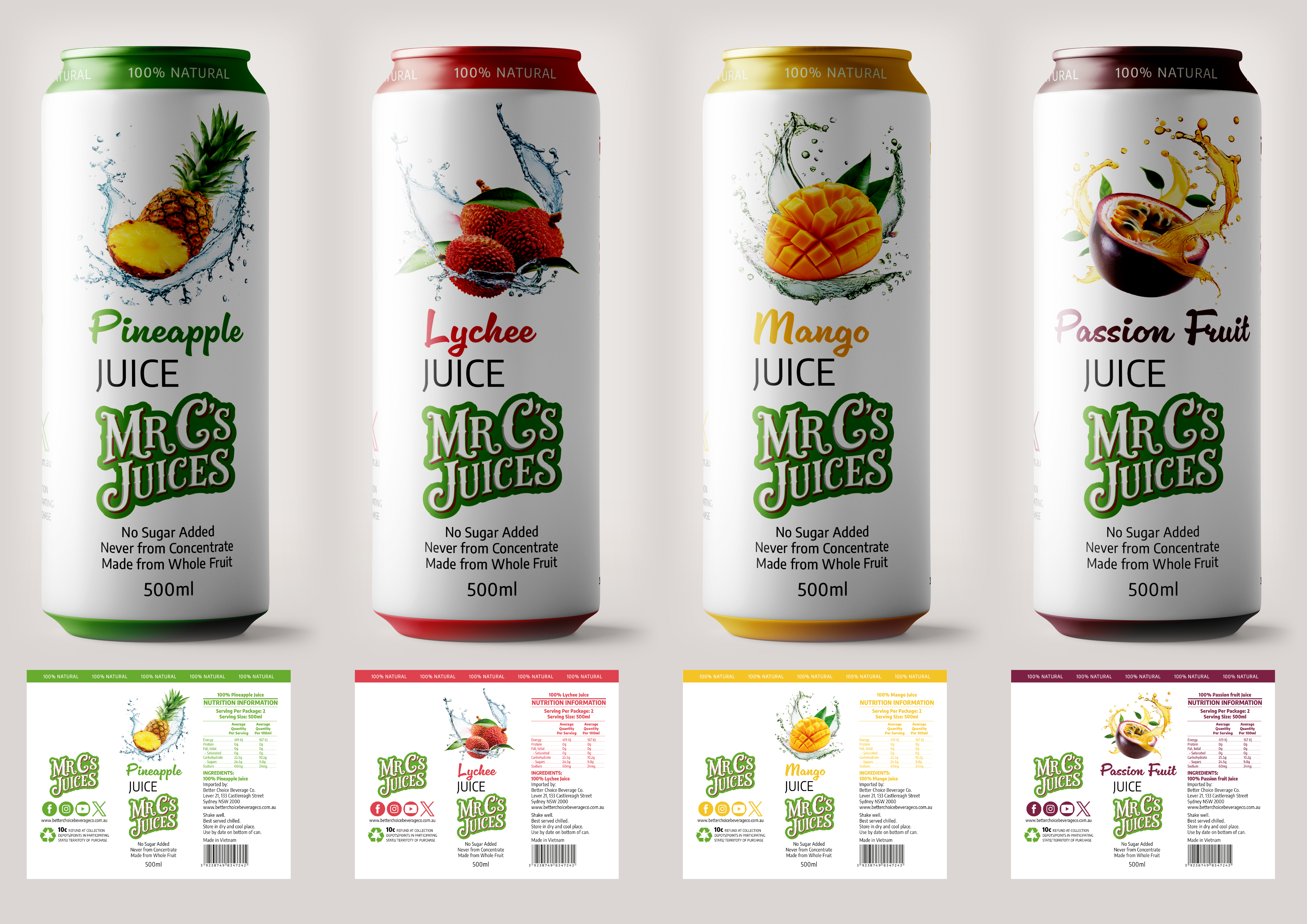 Verpackungs-Design von MarkoE für Better Choice Beverage Co.  | Design #36612607