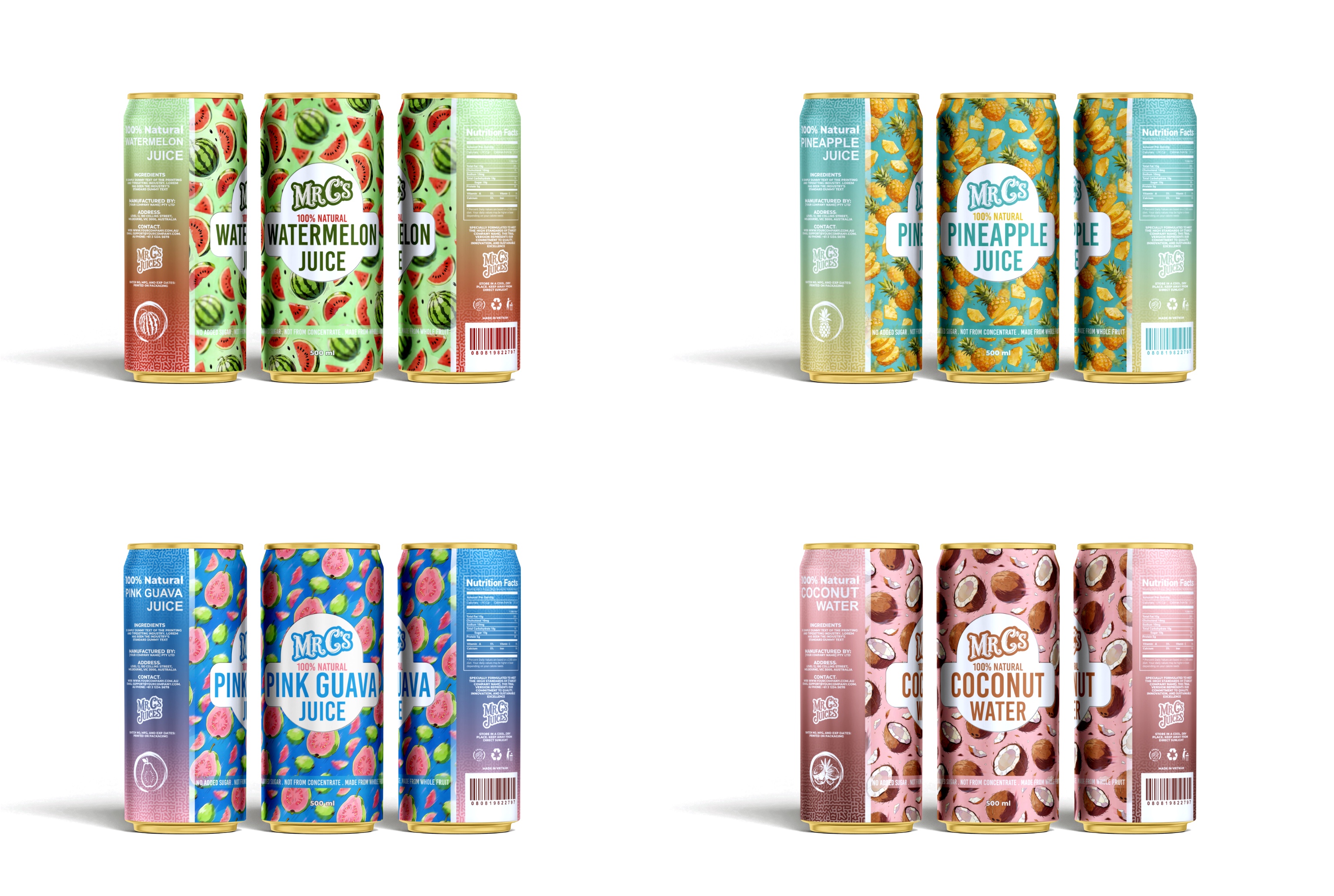 Verpackungs-Design von Musti.dsgn für Better Choice Beverage Co.  | Design #36716920