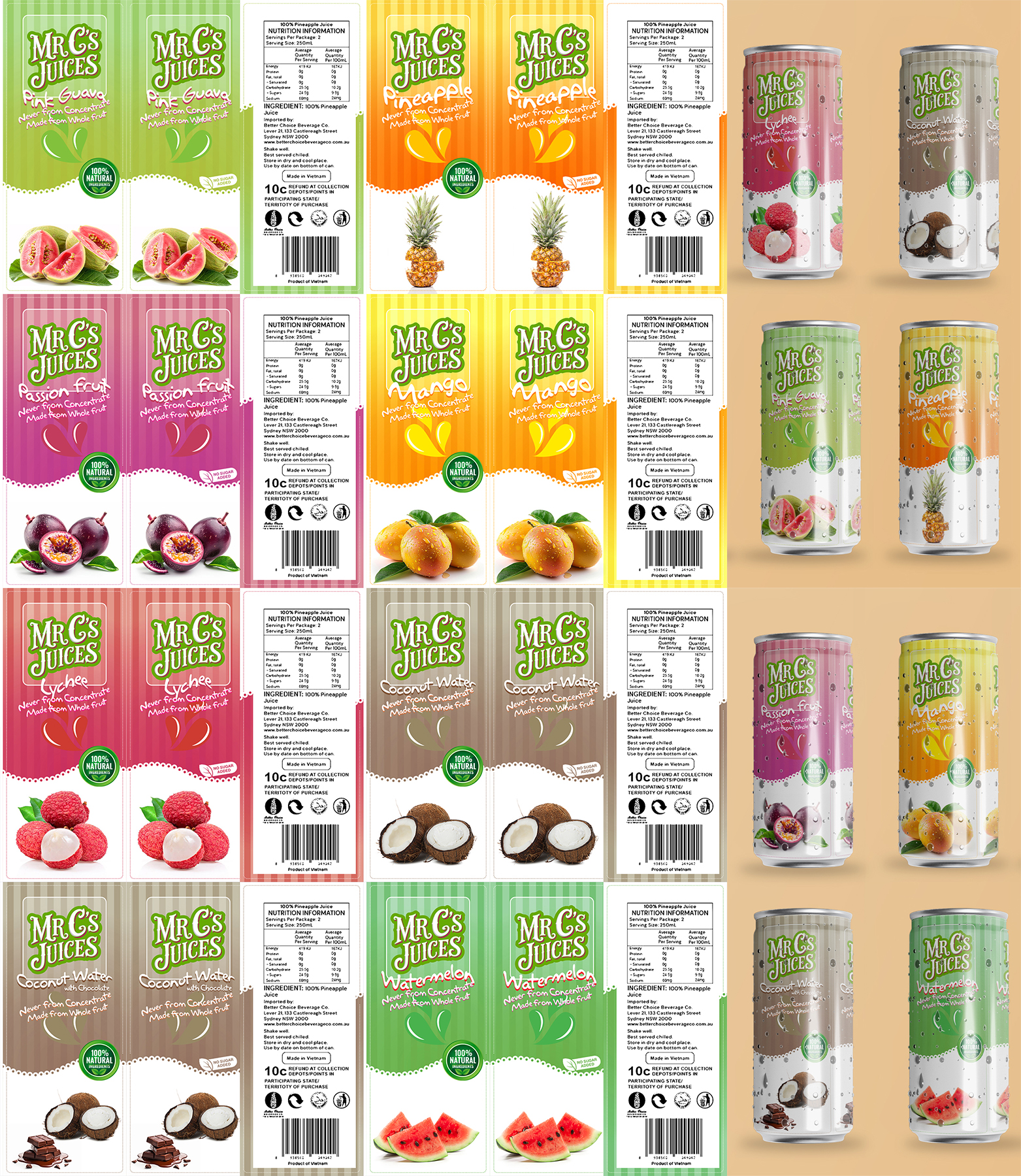 Diseño de Empaque por Nafis Al Gani para Better Choice Beverage Co.  | Diseño #36621541