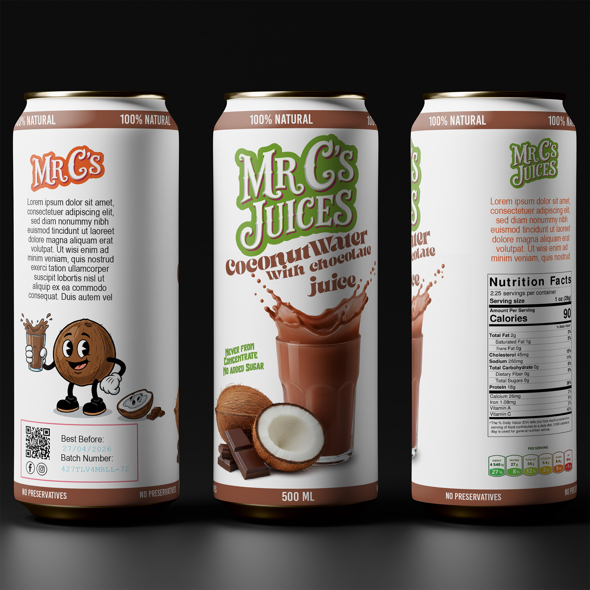 Packaging Design by Agustin  Designer for Better Choice Beverage Co.  | Design #36661969