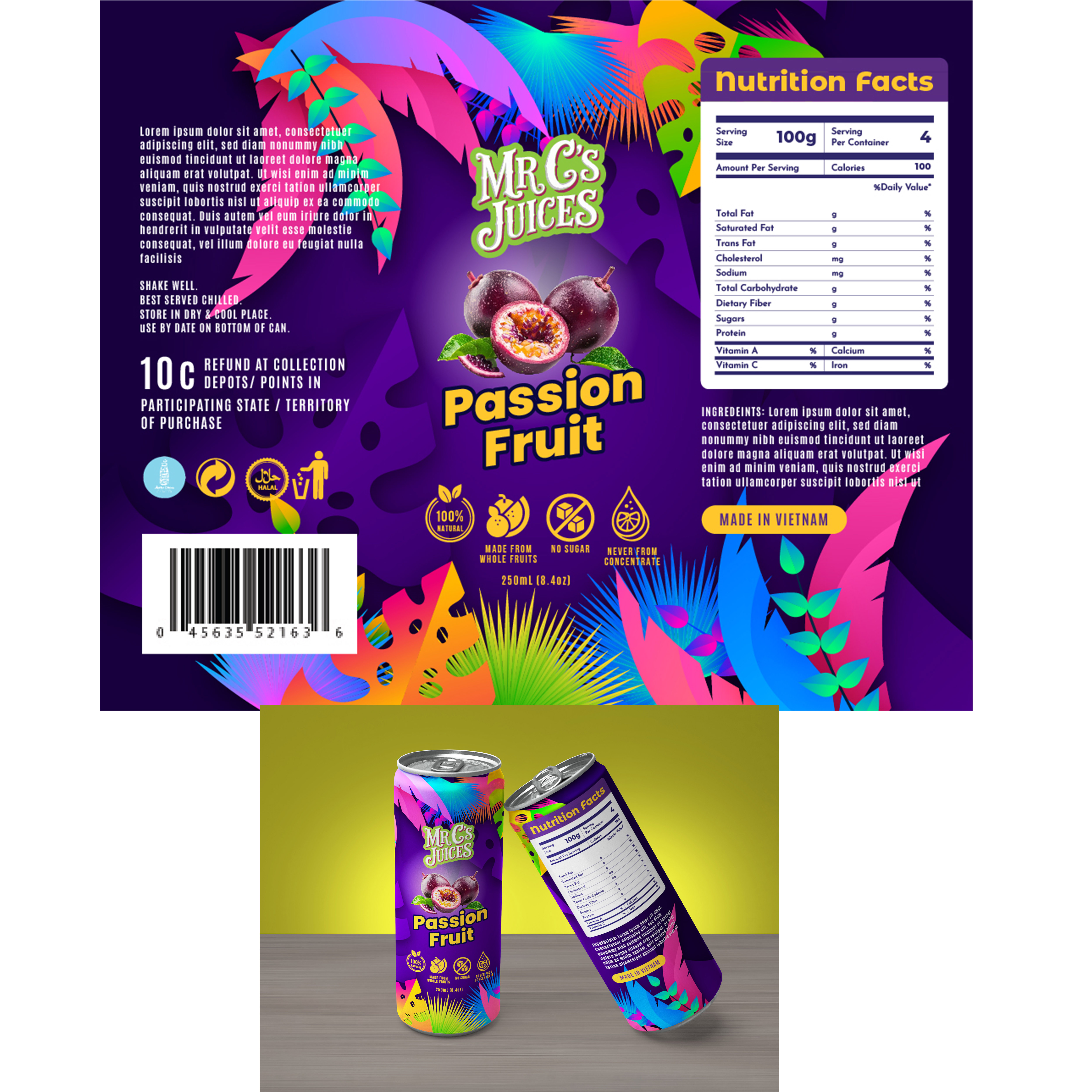 Verpackungs-Design von Javelin Studio für Better Choice Beverage Co.  | Design #36658748