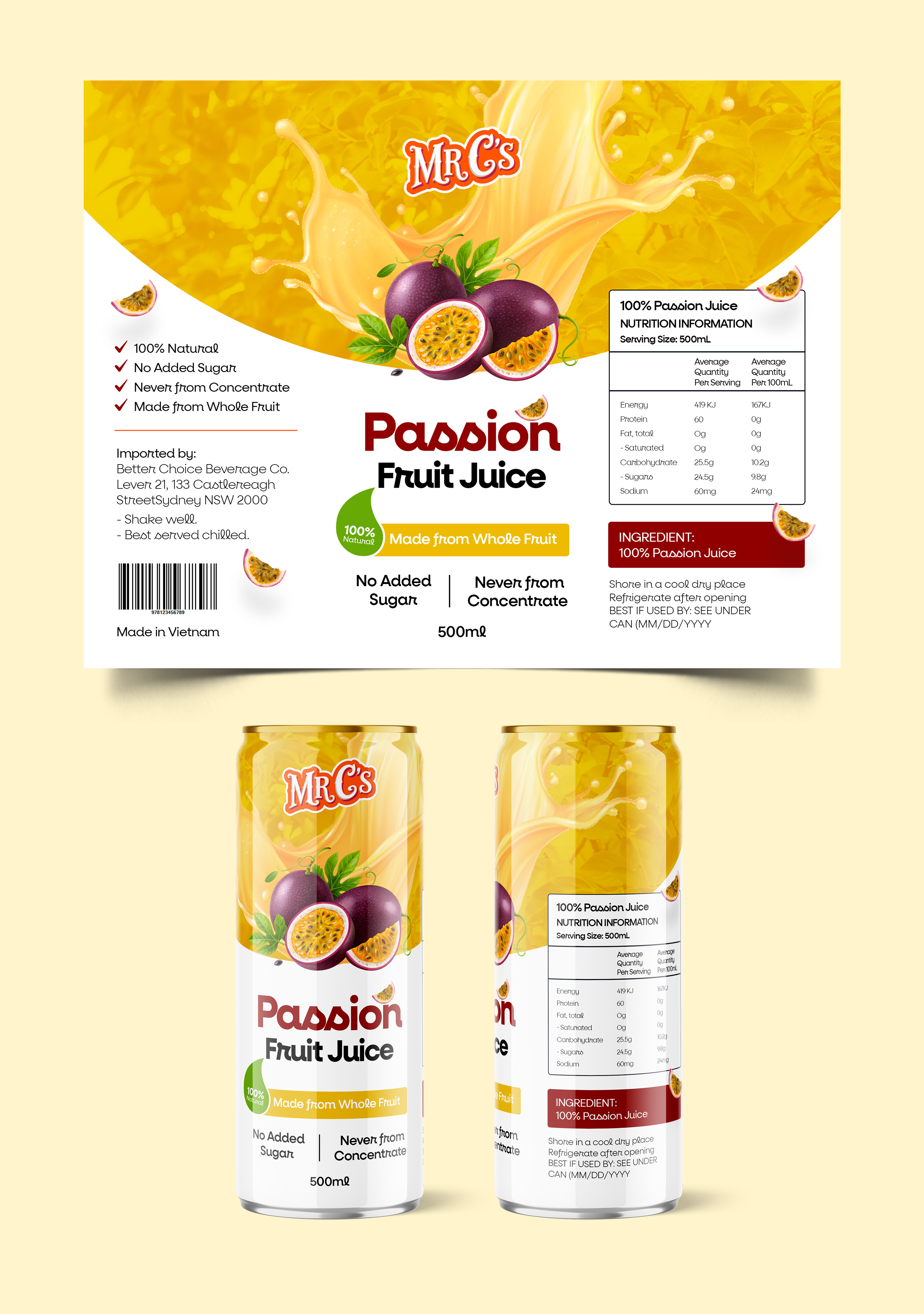 Packaging Design by Graphic Guy for Better Choice Beverage Co.  | Design #36619296