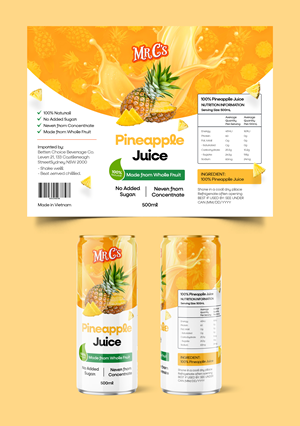 Verpackungs-Design von Graphic Guy für Better Choice Beverage Co.  | Design: #36619297