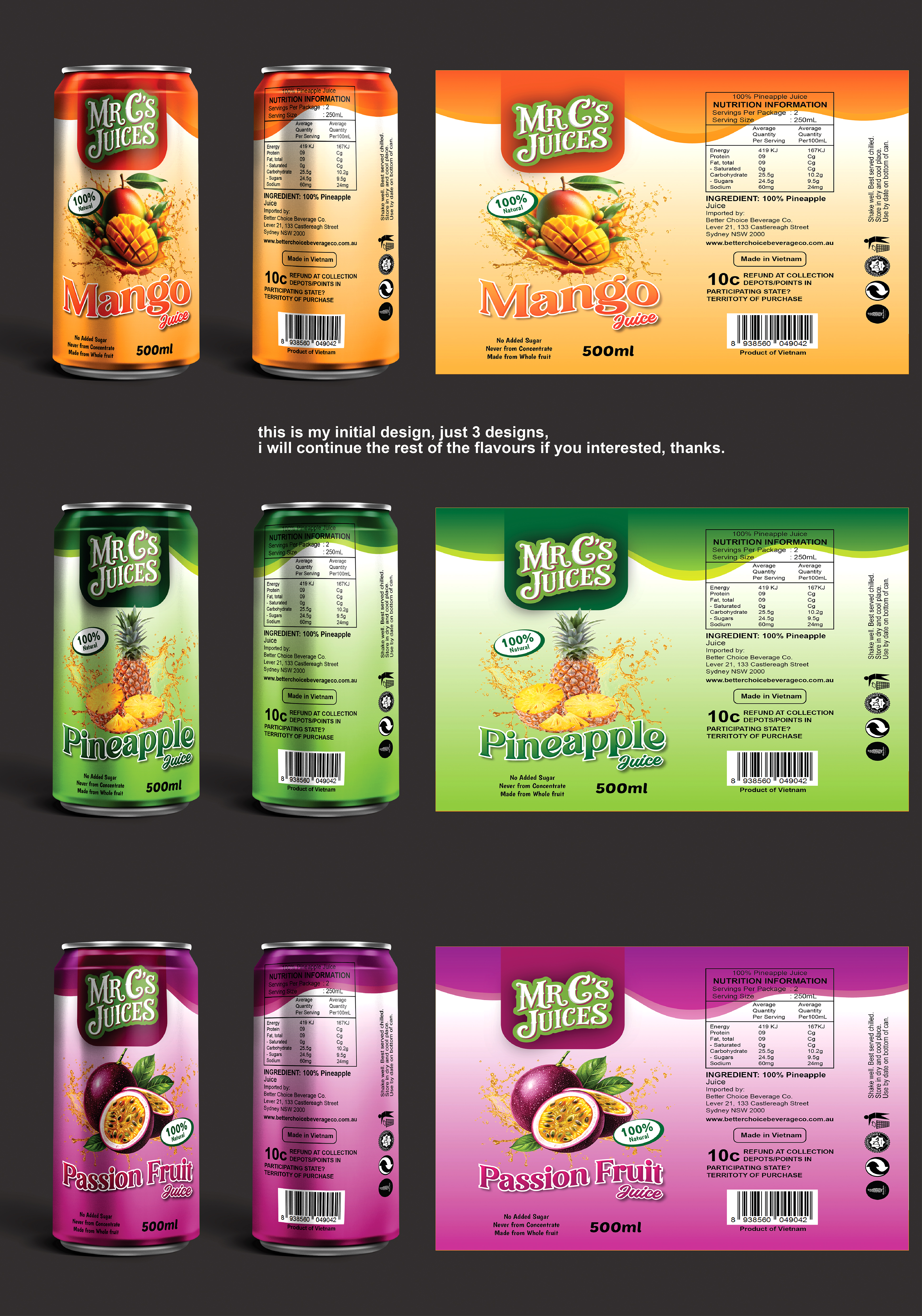 Packaging Design by oasegrafis for Better Choice Beverage Co.  | Design #36628755