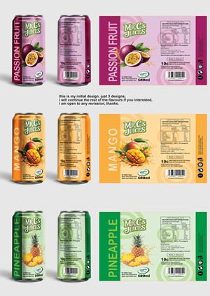 Verpackungs-Design von oasegrafis für Better Choice Beverage Co.  | Design: #36628903