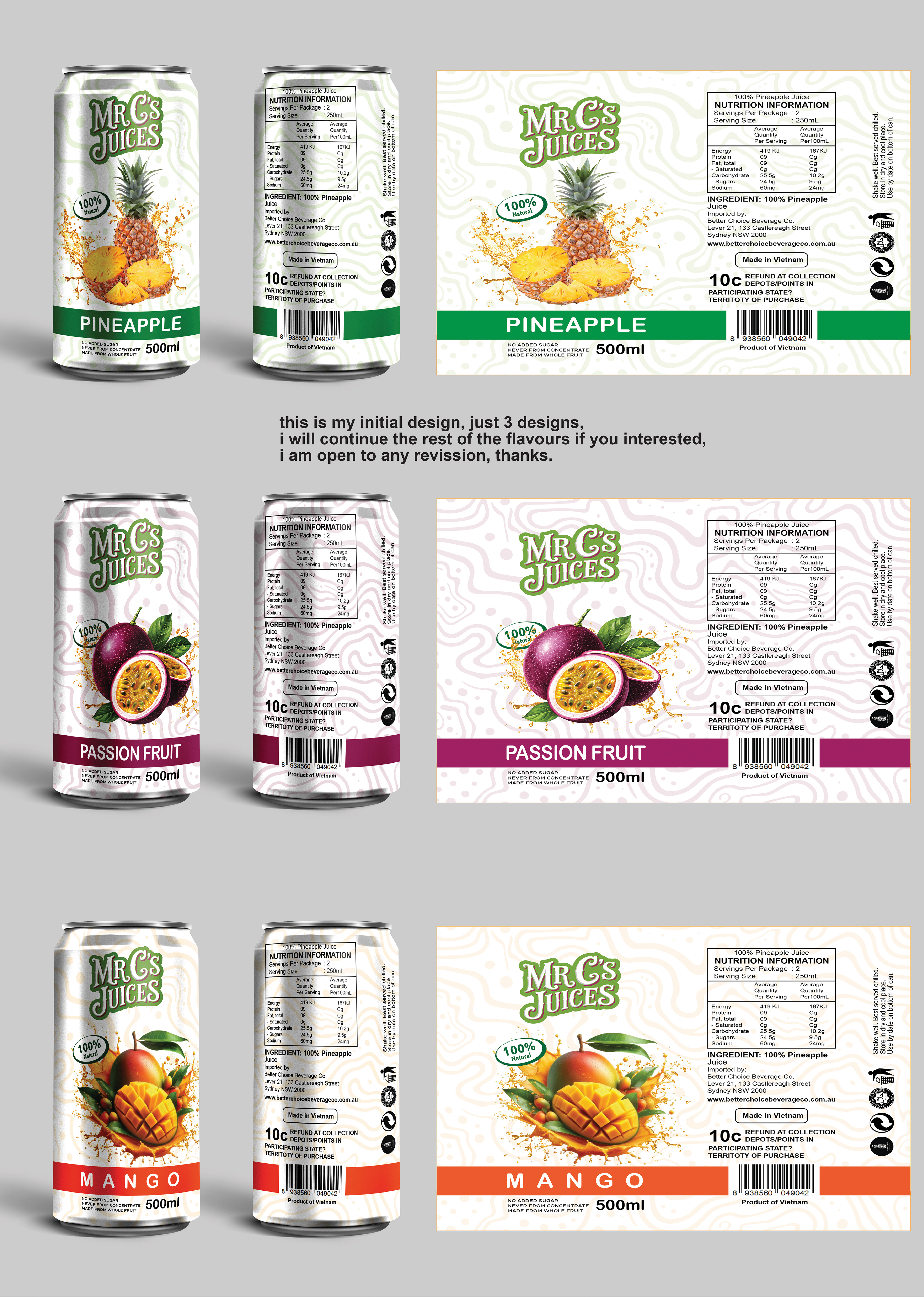 Packaging Design by oasegrafis for Better Choice Beverage Co.  | Design #36628953