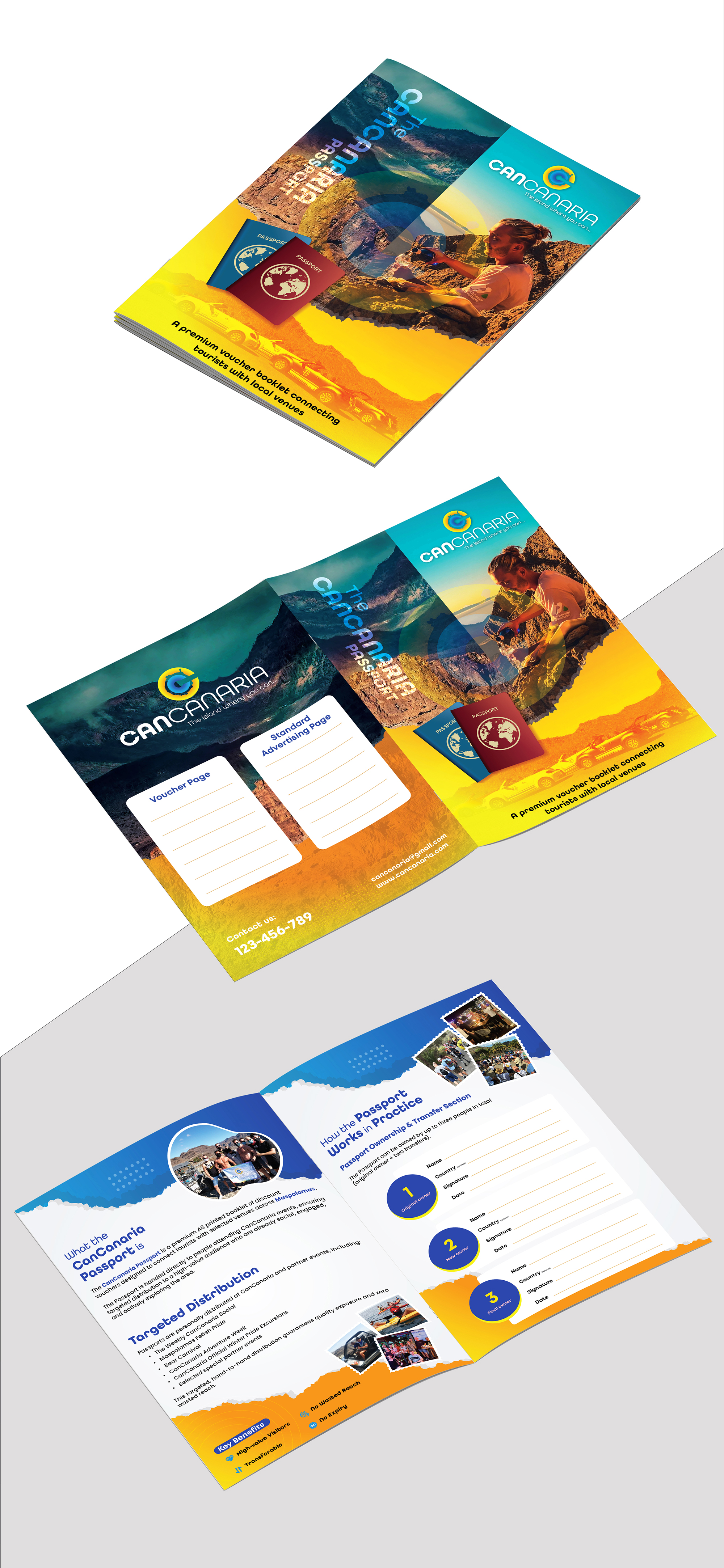 Diseño de Brochure por Talha Ahmad para CanCanaria | Diseño #36589660
