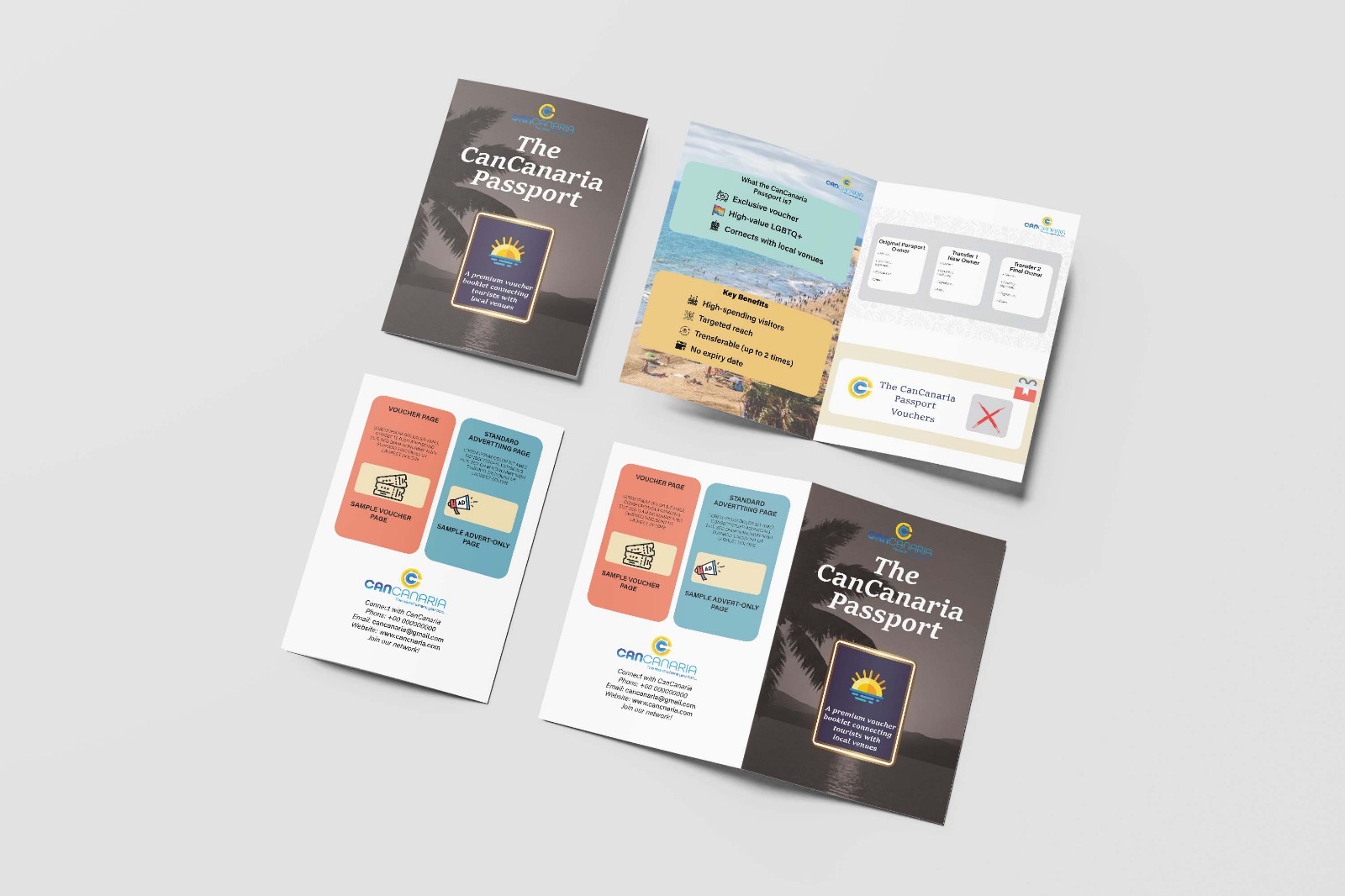 Diseño de Brochure por designgreen para CanCanaria | Diseño #36593848