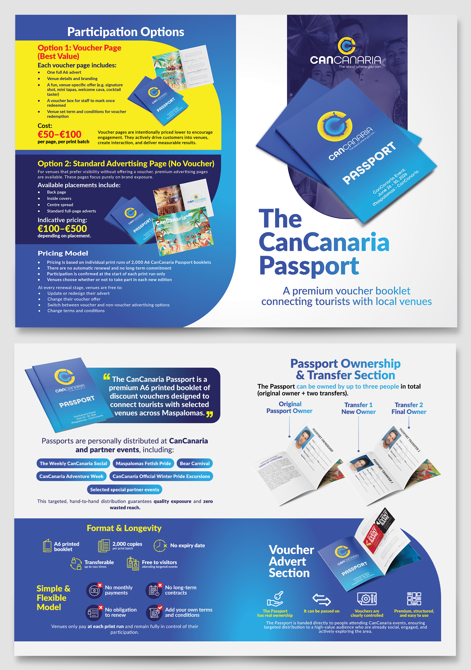 Brochure Design by Paradigma Vst for CanCanaria | Design #36625570