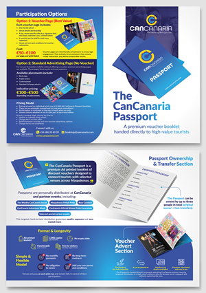 Brochure Design by Paradigma Vst for CanCanaria | Design: #36638844