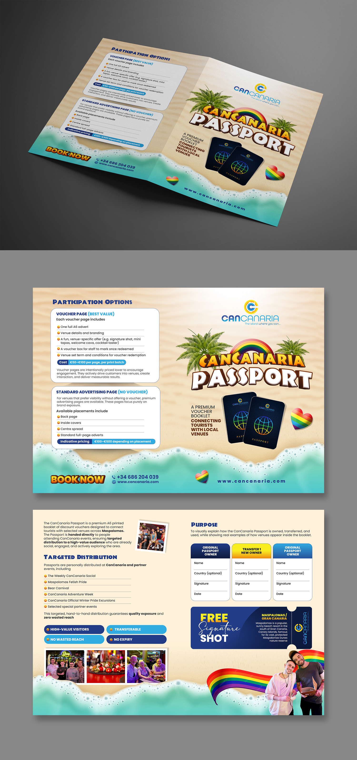 Brochure Design by debdesign for CanCanaria | Design #36590452