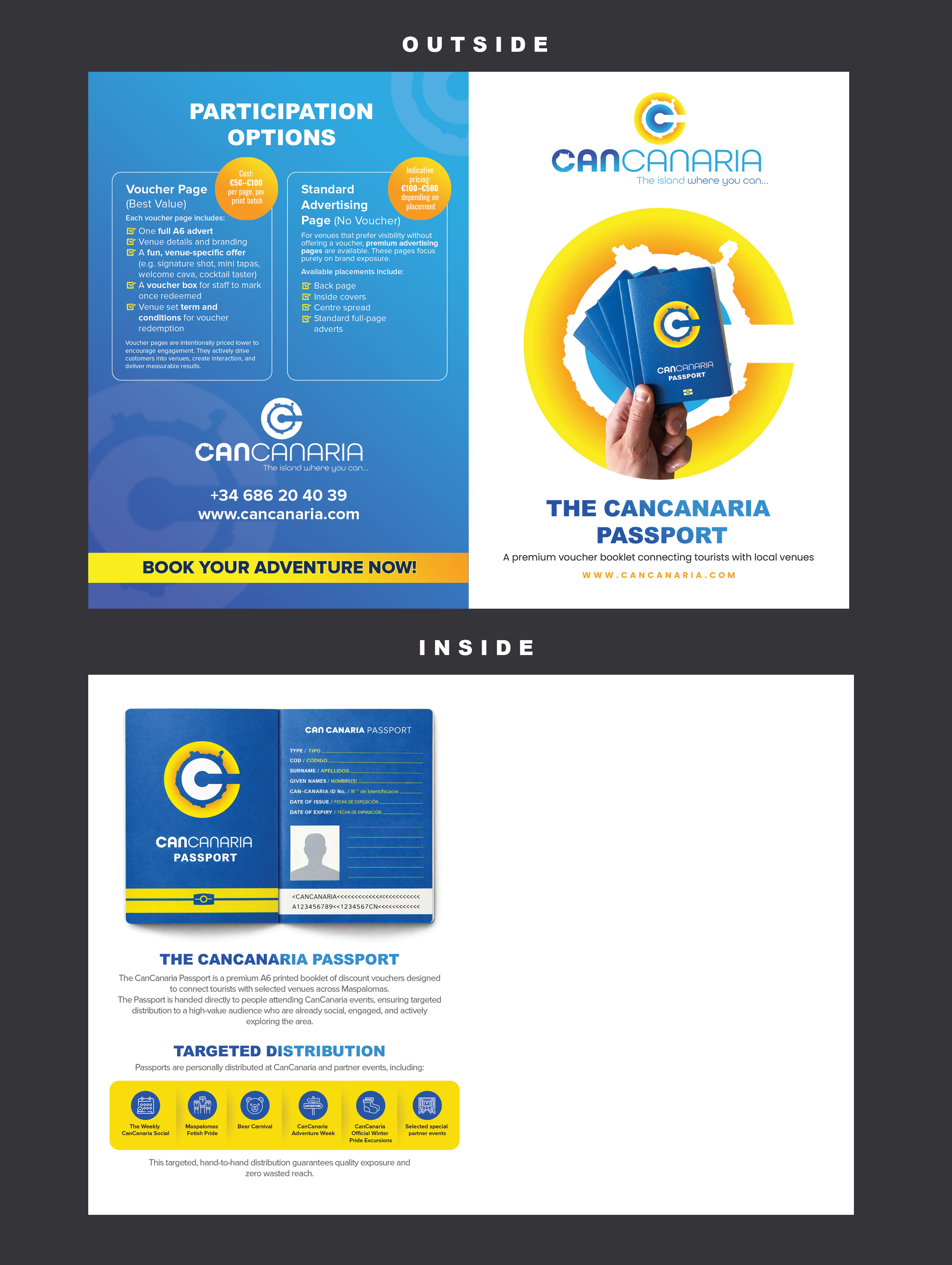 Brochure Design by Stan$oul for CanCanaria | Design #36580020
