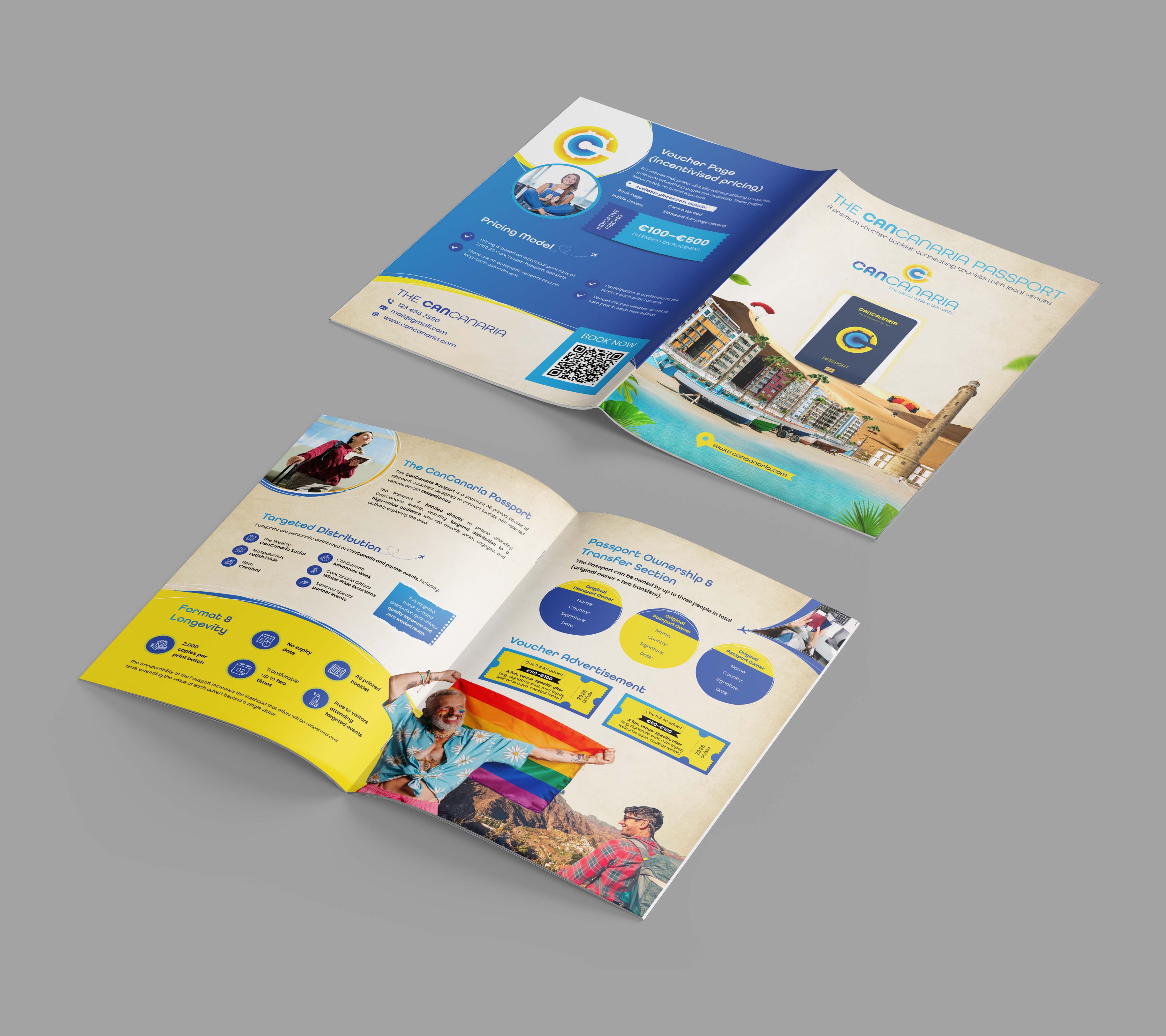 Brochure Design by SAI DESIGNS for CanCanaria | Design #36600413