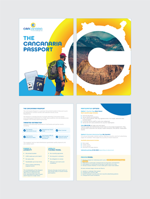 Diseño de Brochure por Cre@8ive.Colors para CanCanaria | Diseño: #36580956