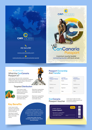 Brochure Design by Graphic Guy for CanCanaria | Design #36592063