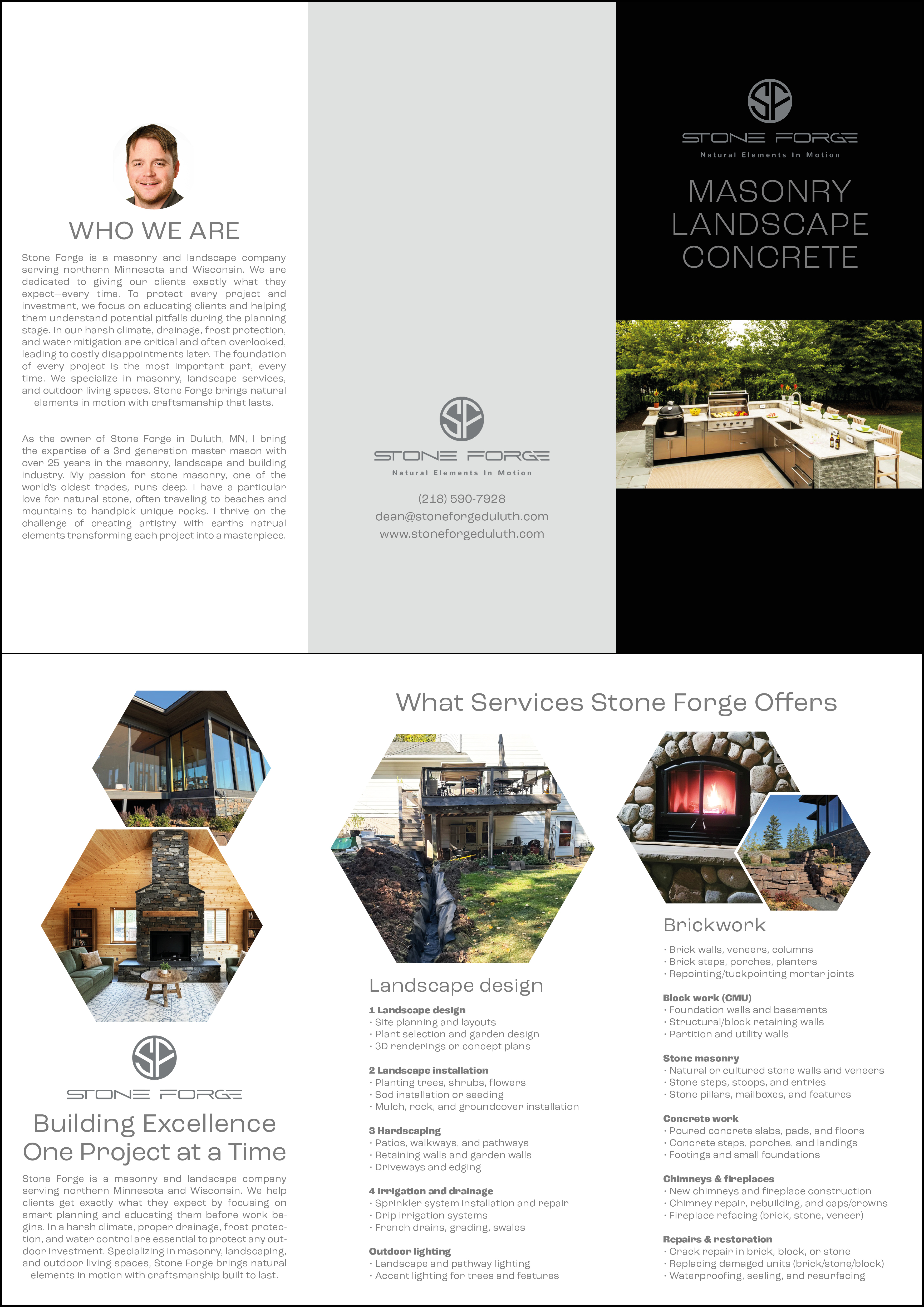 Flyer Design by MarkoE for Stone Forge  | Design #36614756
